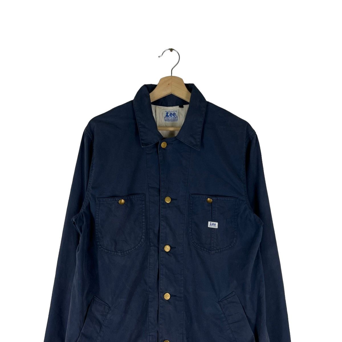 Japanese Brand VINTAGE LEE UNION MADE LONG JACKET Size US L / EU 52-54 / 3 - 3 Thumbnail