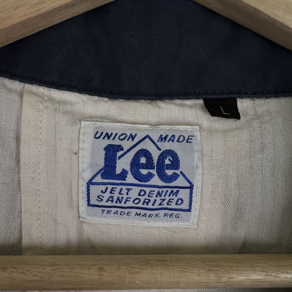 Japanese Brand VINTAGE LEE UNION MADE LONG JACKET Size US L / EU 52-54 / 3 - 9 Thumbnail