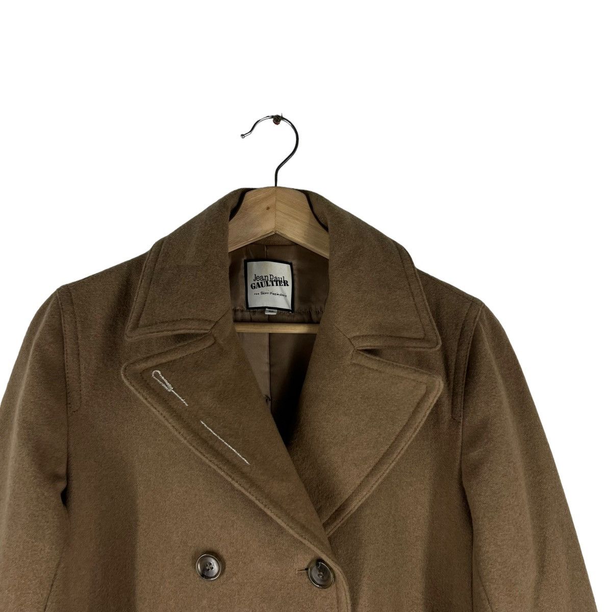 Jean Paul Gaultier DOUBLE BREAST WOOL JACKET JEAN PAUL GAULTIER JPG Size S / US 4 / IT 40 - 2 Thumbnail