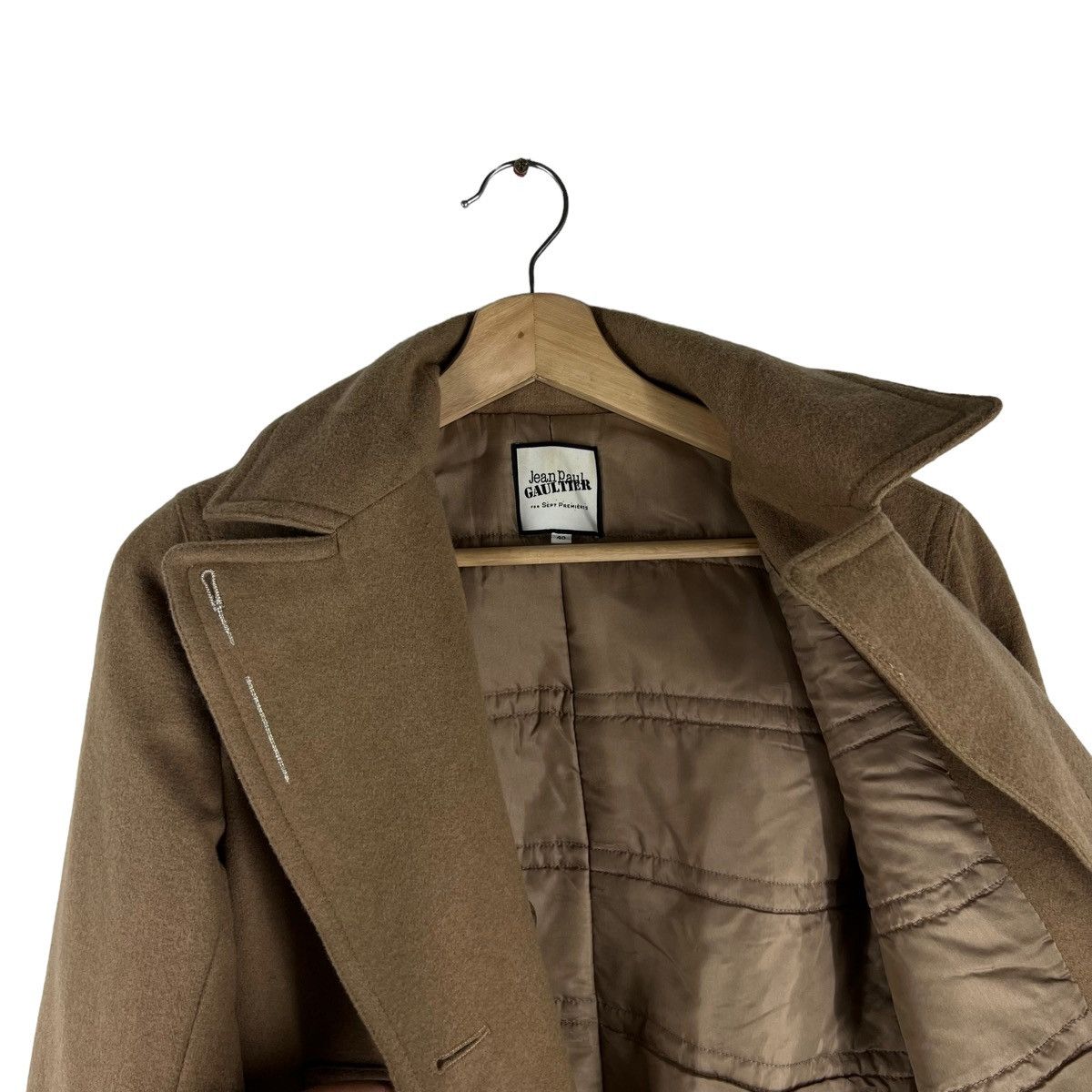 Jean Paul Gaultier DOUBLE BREAST WOOL JACKET JEAN PAUL GAULTIER JPG Size S / US 4 / IT 40 - 12 Thumbnail