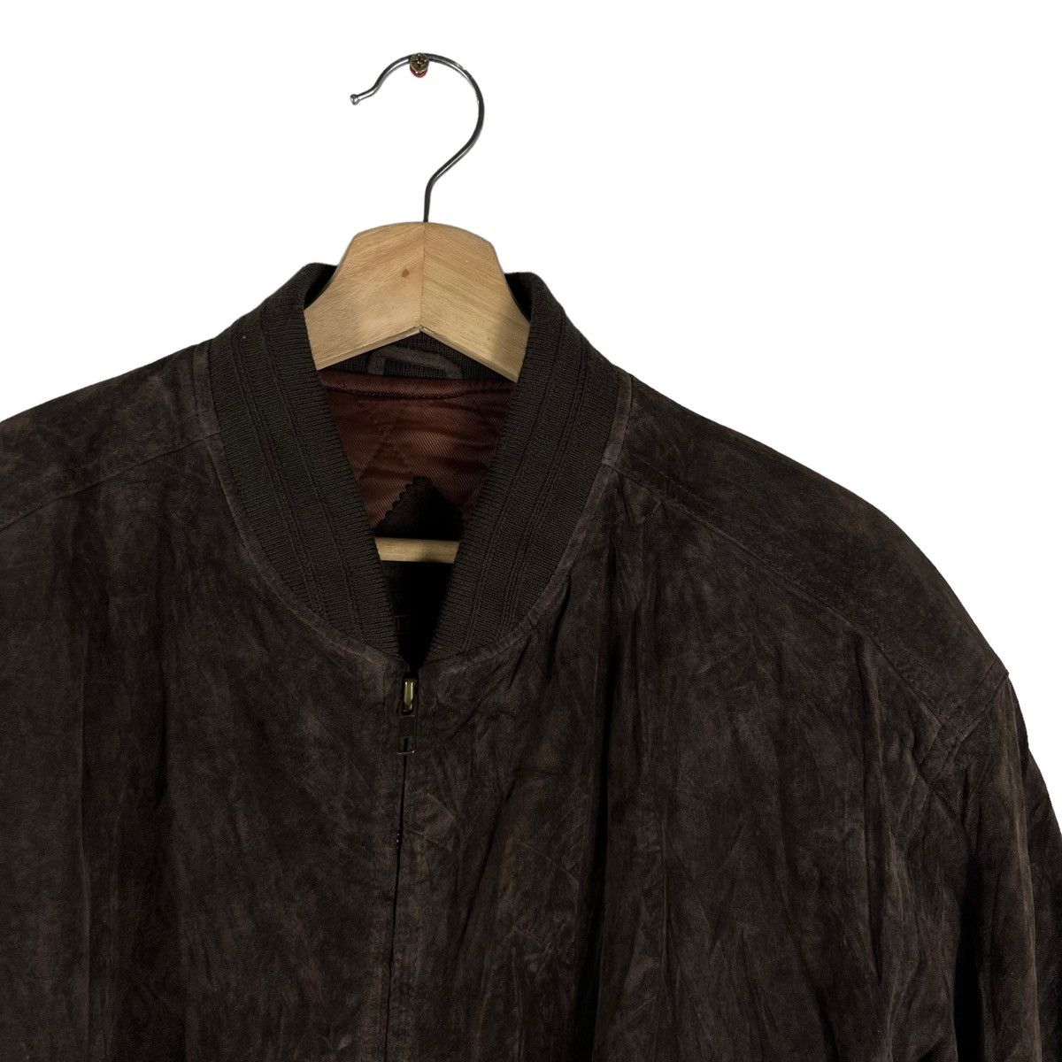 Genuine Leather VINTAGE SUEDE LEATHER JACKET ARTISANAT PRIVATE JAPAN MADE Size US M / EU 48-50 / 2 - 3 Thumbnail