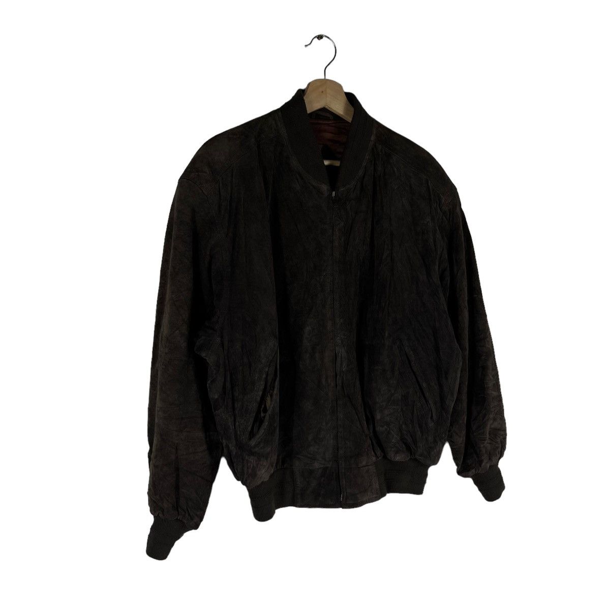 Genuine Leather VINTAGE SUEDE LEATHER JACKET ARTISANAT PRIVATE JAPAN MADE Size US M / EU 48-50 / 2 - 4 Thumbnail