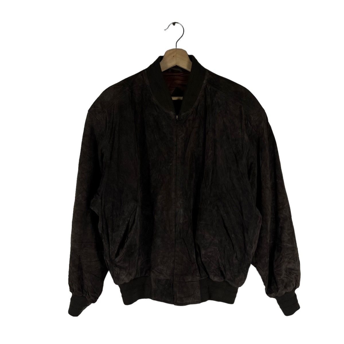 VINTAGE SUEDE LEATHER JACKET ARTISANAT PRIVATE JAPAN MADE