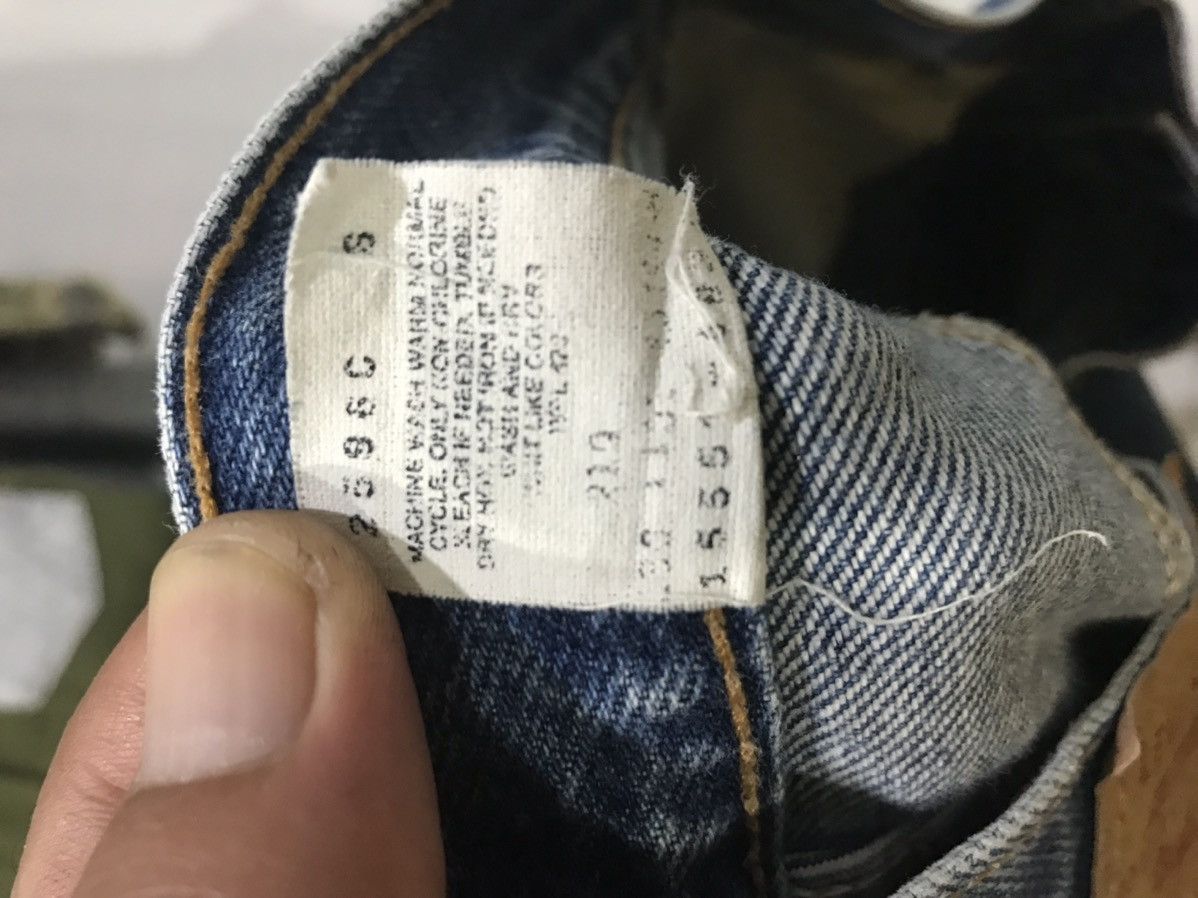 Levi's × Vintage Levis 550 Relaxed Fit Heavy Distressed Denim Size US 29 - 15 Thumbnail