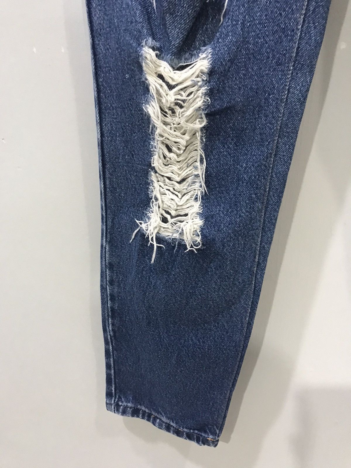 Levi's × Vintage Levis 550 Relaxed Fit Heavy Distressed Denim Size US 29 - 7 Thumbnail