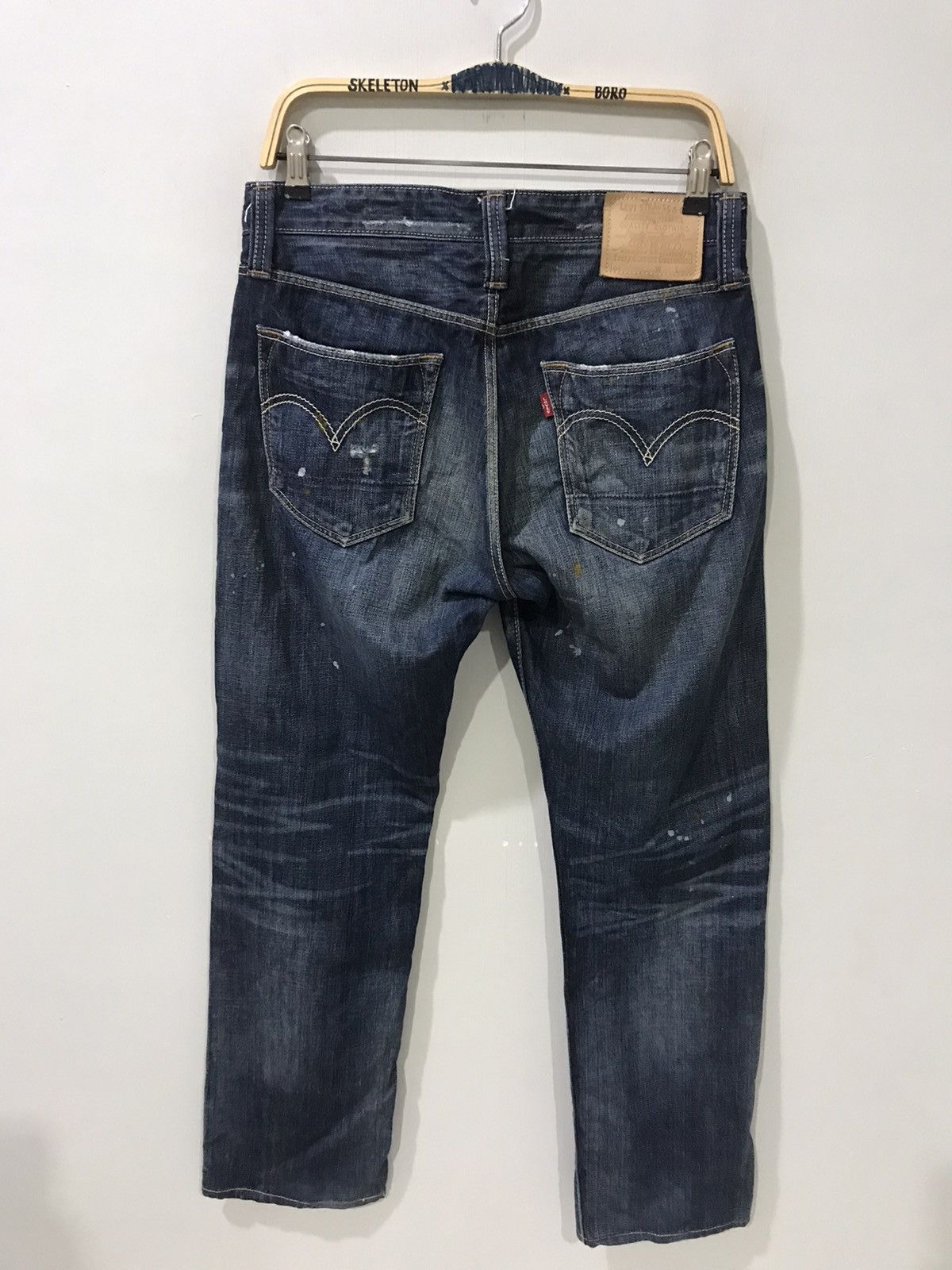 Levi's Levis 505 Distressed Rip&Repair Series Painter Denim F306 Size US 30 / EU 46 - 14 Thumbnail