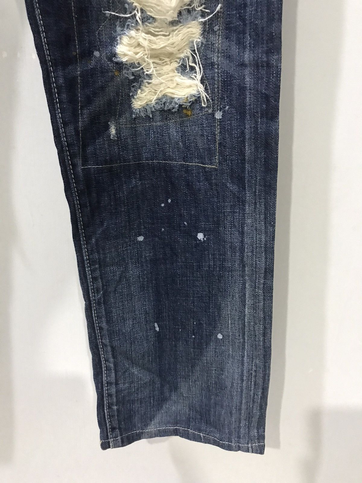 Levi's Levis 505 Distressed Rip&Repair Series Painter Denim F306 Size US 30 / EU 46 - 8 Thumbnail