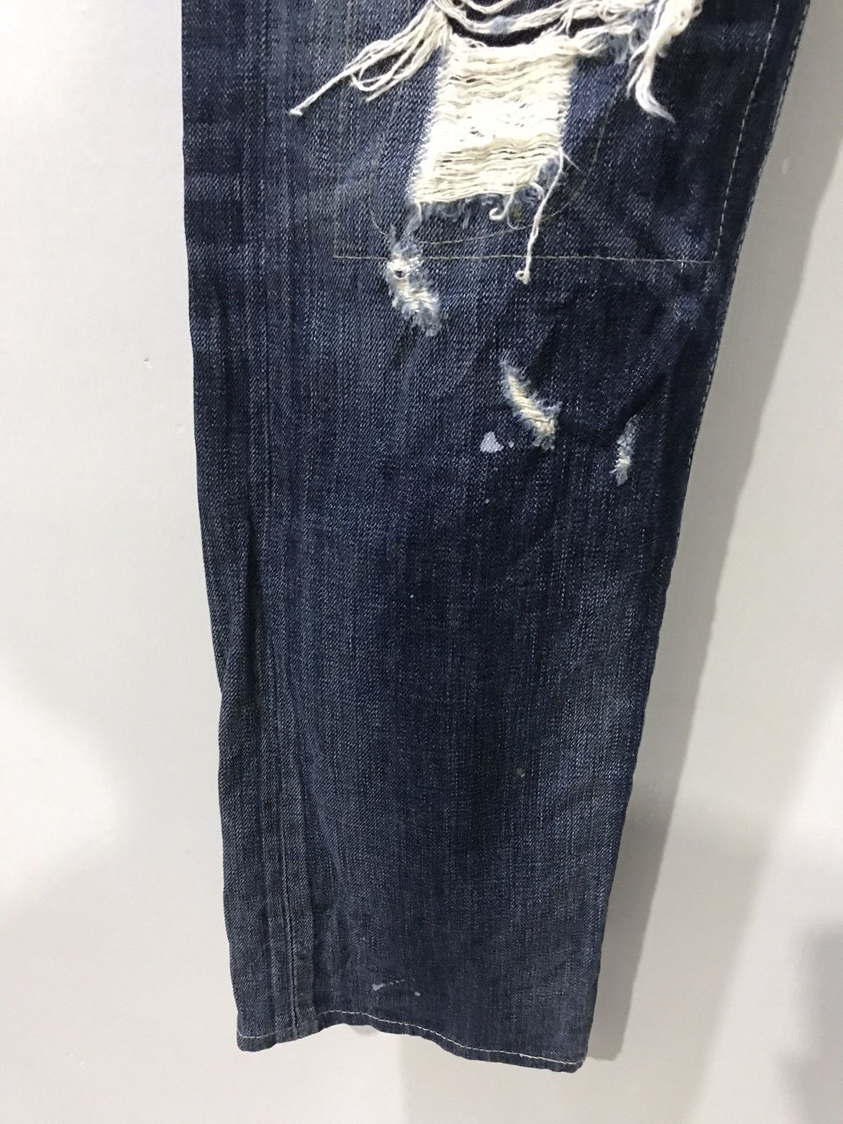Levi's Levis 505 Distressed Rip&Repair Series Painter Denim F306 Size US 30 / EU 46 - 9 Thumbnail