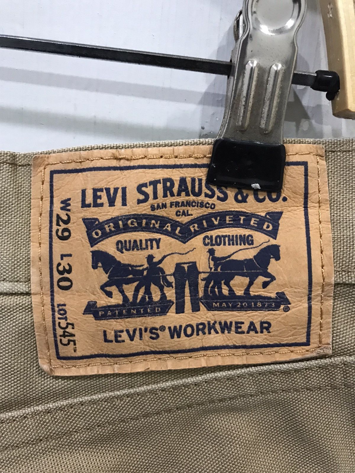 Levi's Levis Workwear Carpenter Pant Size US 30 / EU 46 - 9 Thumbnail