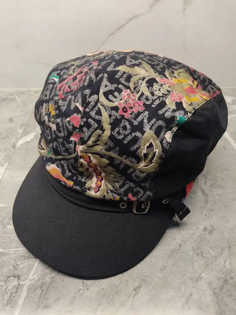 image of Vintage Floral Retro Cap Hat in Mix, Men's
