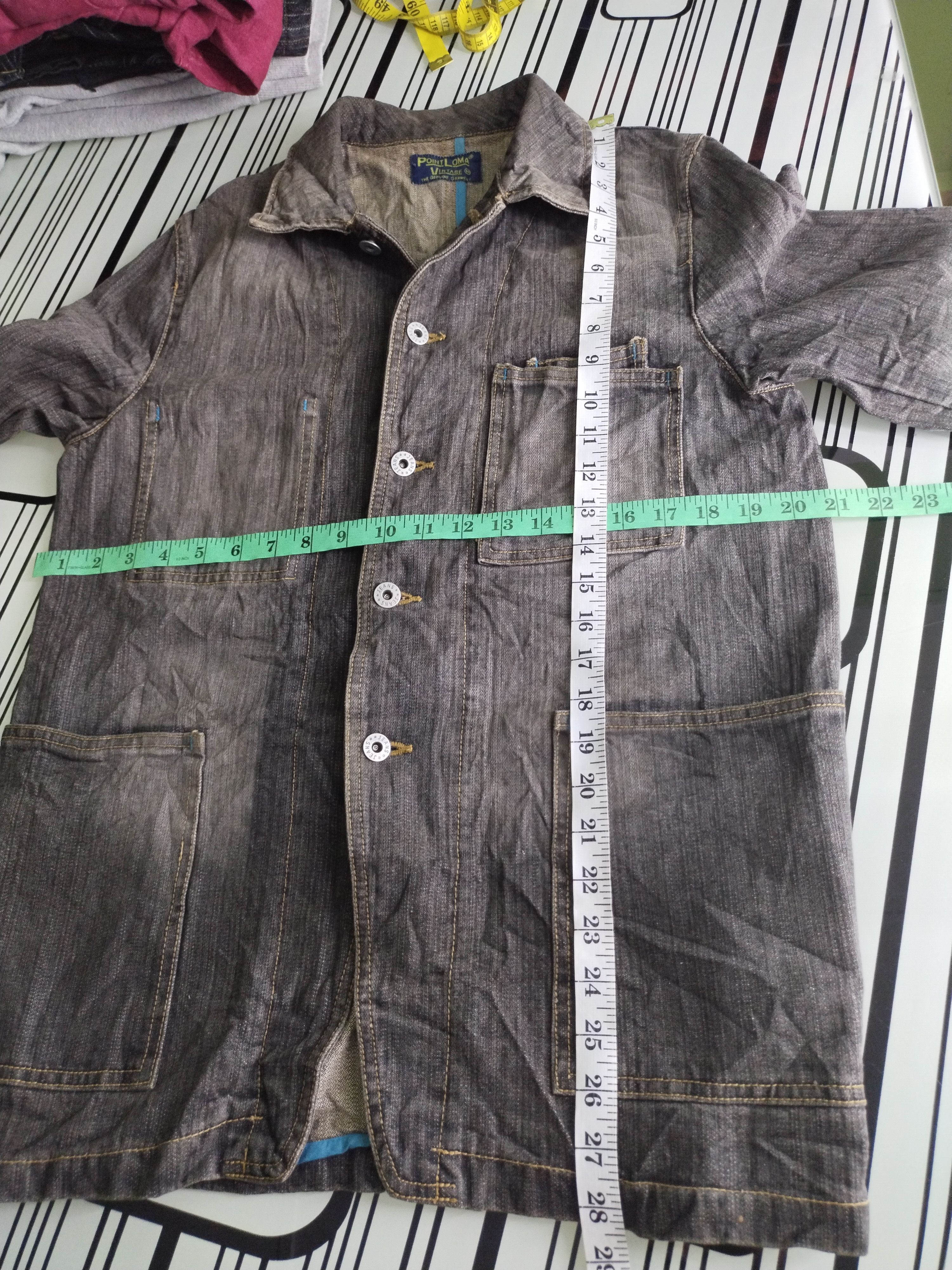 If Six Was Nine × Japanese Brand × Vintage 🔥VTG POINT LOMA VINTAGE DENIM JACKET Size US M / EU 48-50 / 2 - 12 Thumbnail