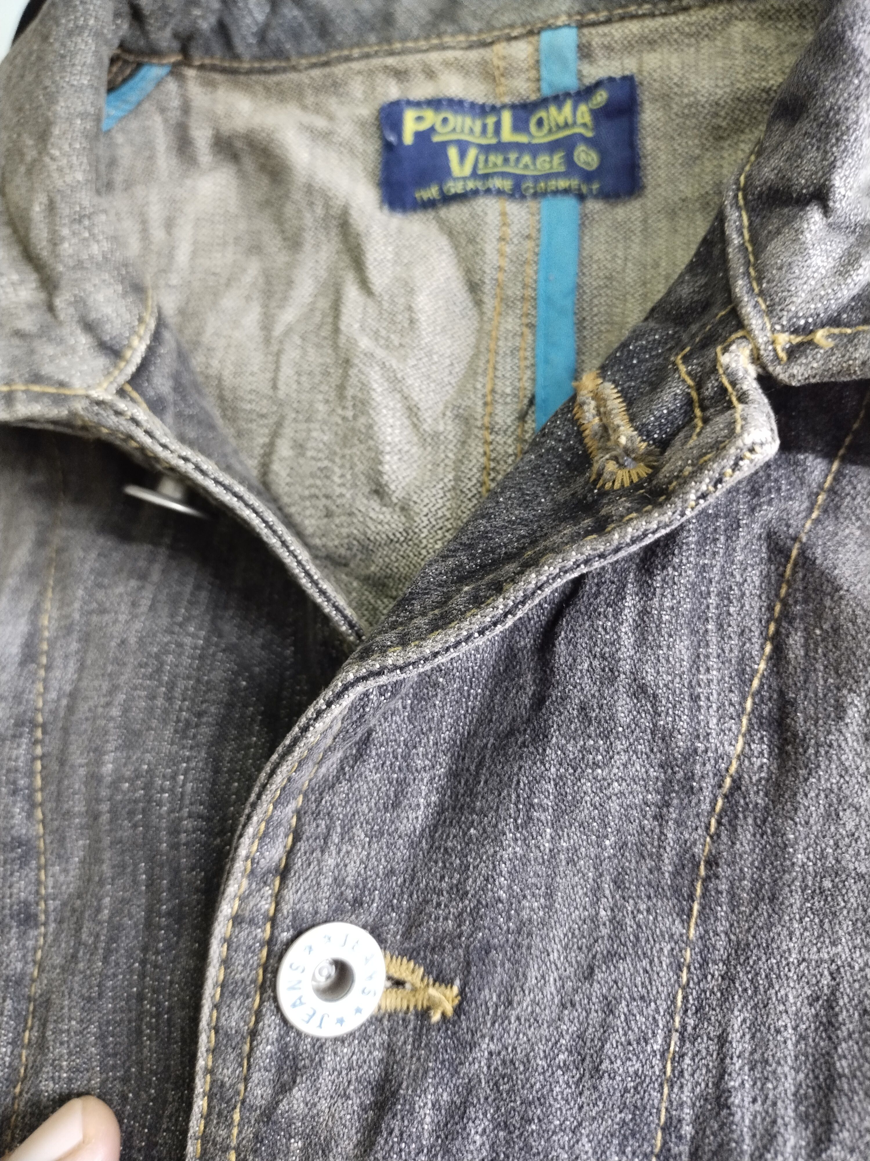 If Six Was Nine × Japanese Brand × Vintage 🔥VTG POINT LOMA VINTAGE DENIM JACKET Size US M / EU 48-50 / 2 - 7 Thumbnail