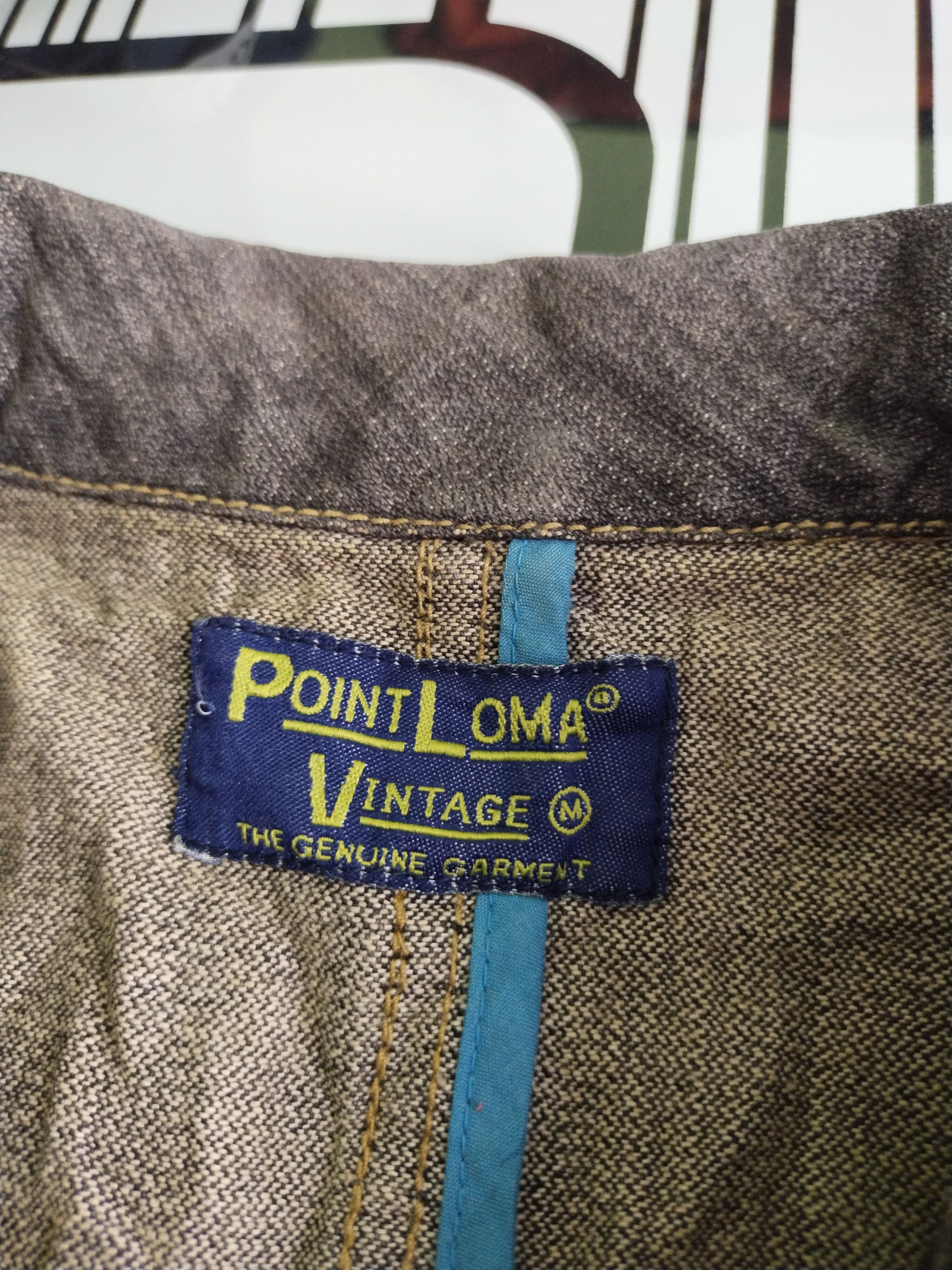 If Six Was Nine × Japanese Brand × Vintage 🔥VTG POINT LOMA VINTAGE DENIM JACKET Size US M / EU 48-50 / 2 - 9 Thumbnail