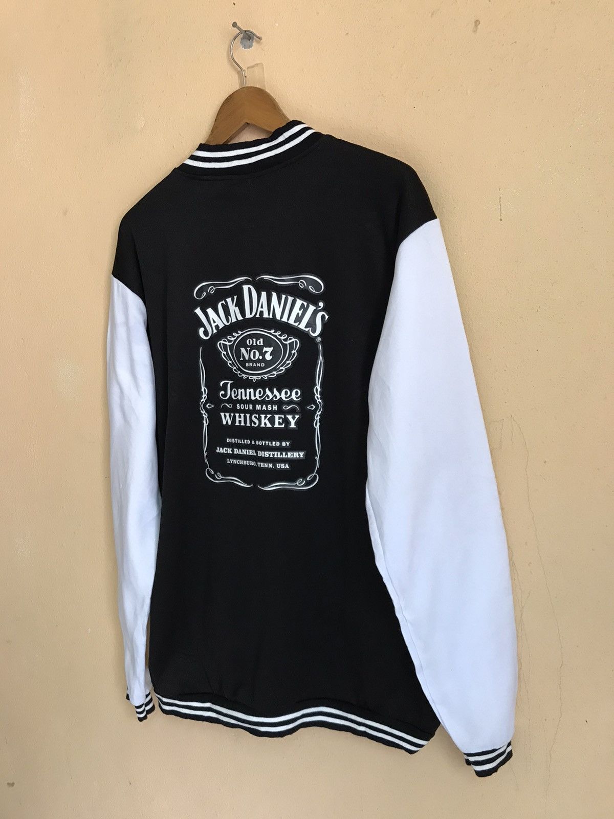 Vintage VINTAGE JACK DANIELS OLD TIME VARSITY STYLE JACKET Size US L / EU 52-54 / 3 - 2 Thumbnail