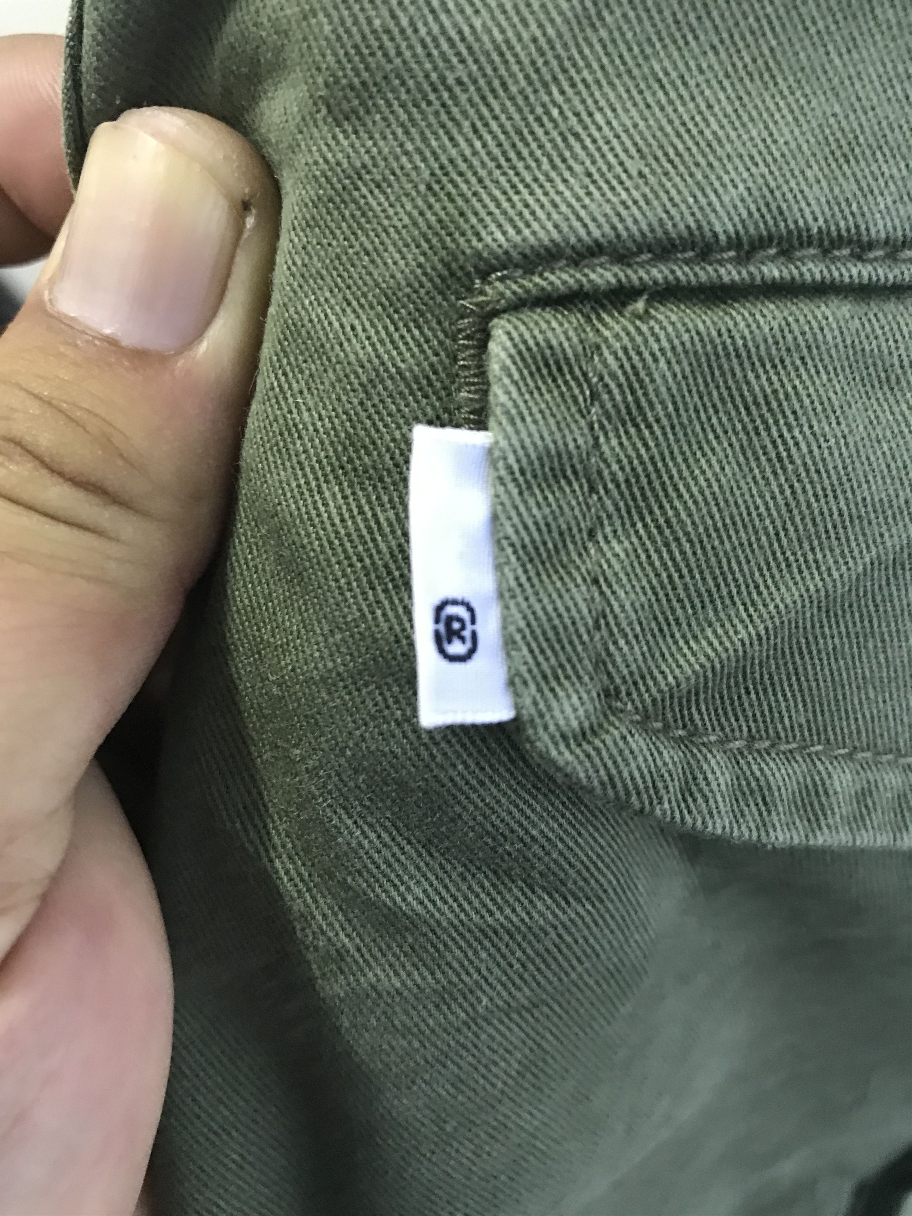 Levi's × Vintage Rare Levis Skinny Military Cargo Pant Single r Size US 30 / EU 46 - 11 Thumbnail