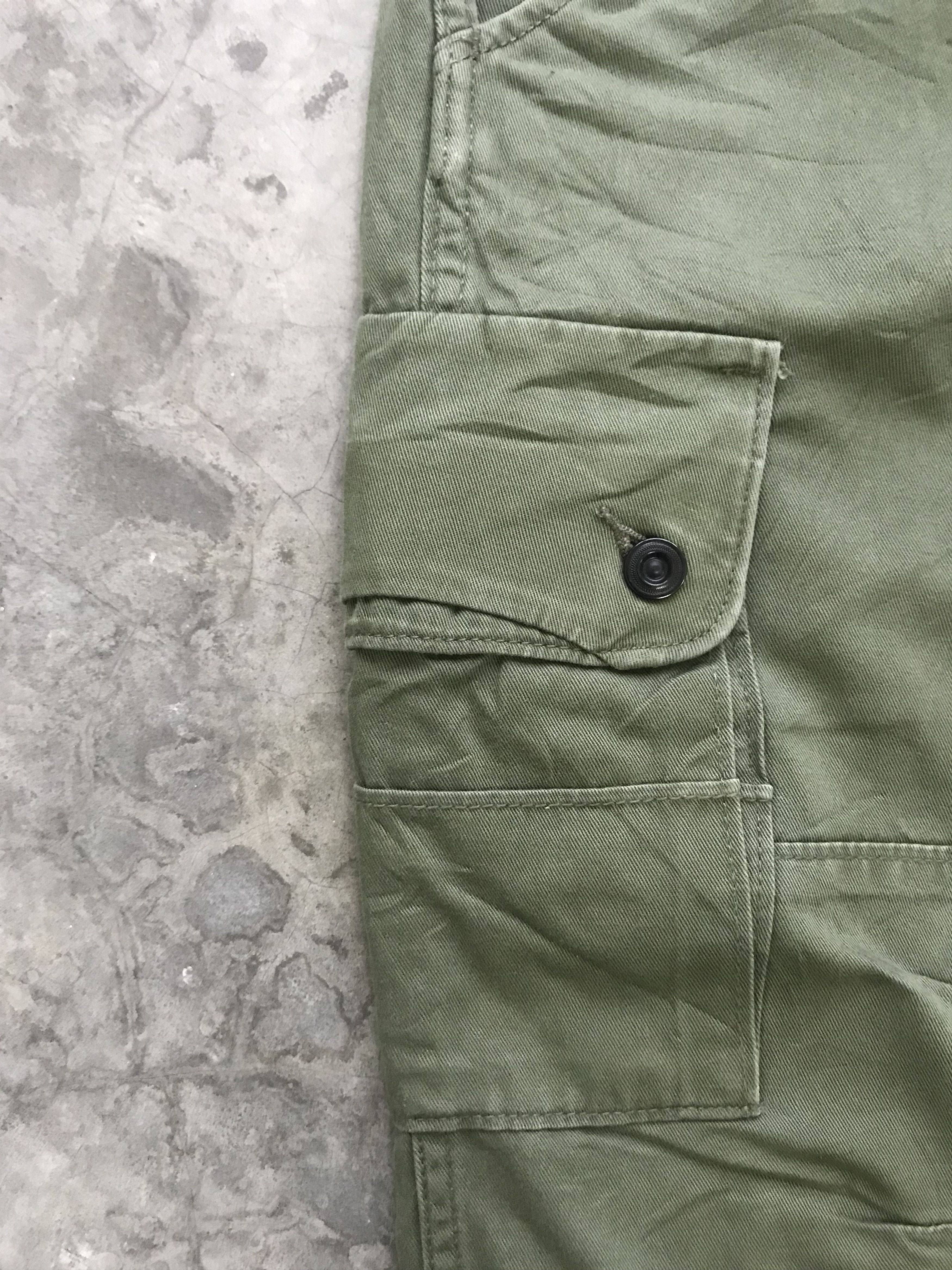 Levi's × Vintage Rare Levis Skinny Military Cargo Pant Single r Size US 30 / EU 46 - 4 Thumbnail
