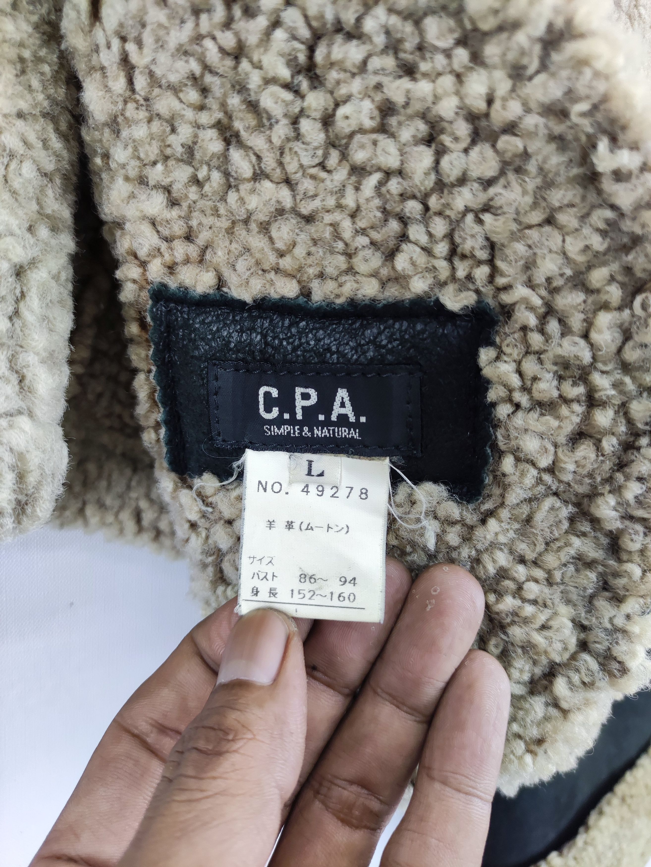 Vintage Vintage Double Breasted Peacoat Jacket lining Sherpa cpa Size S / US 4 / IT 40 - 3 Thumbnail