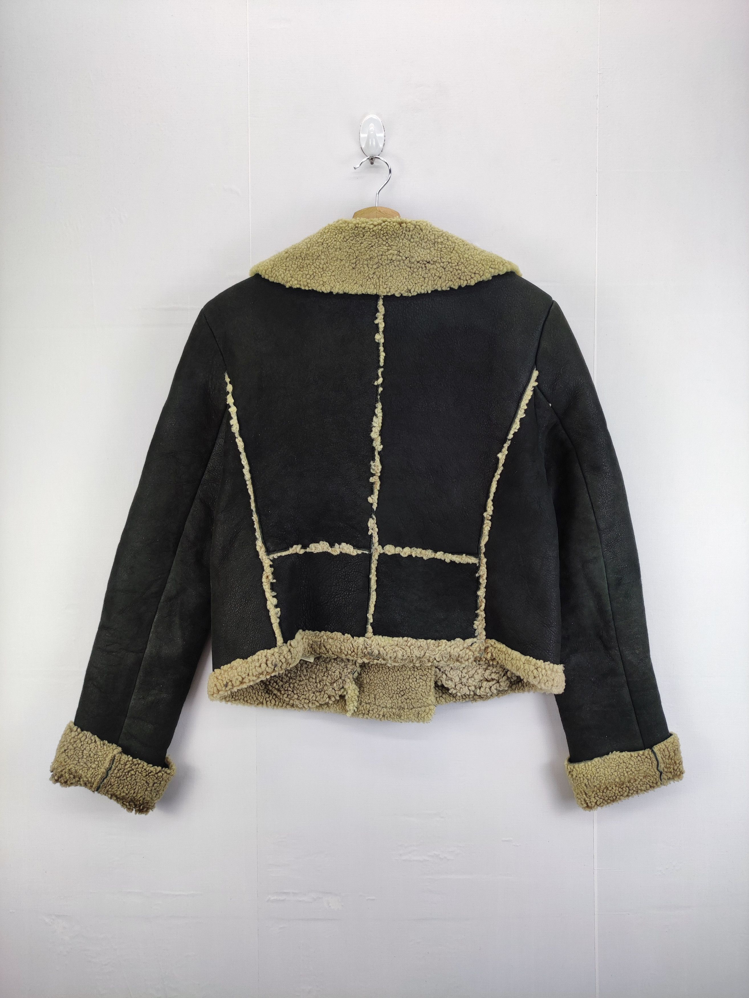 Vintage Vintage Double Breasted Peacoat Jacket lining Sherpa cpa Size S / US 4 / IT 40 - 5 Thumbnail