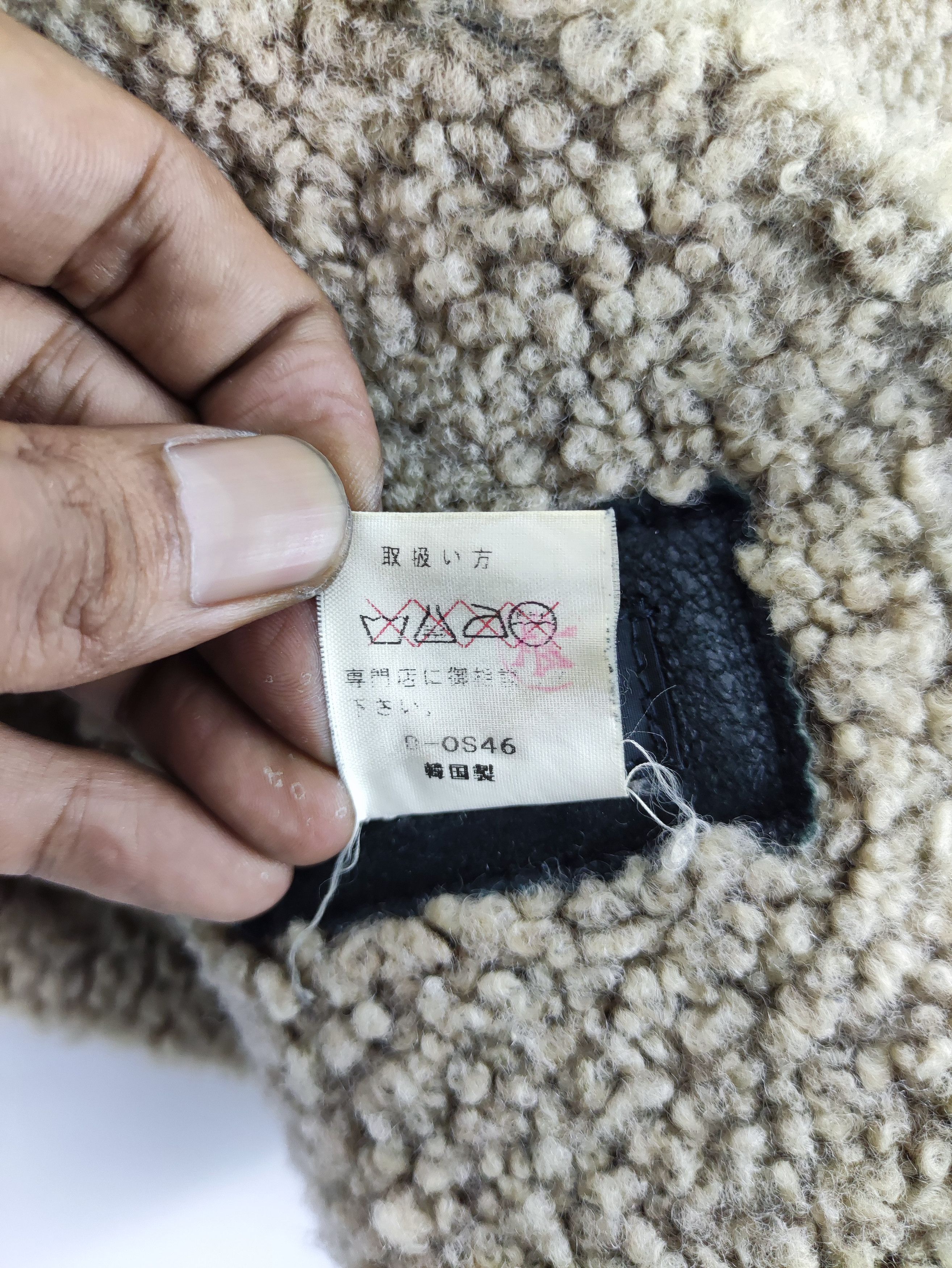 Vintage Vintage Double Breasted Peacoat Jacket lining Sherpa cpa Size S / US 4 / IT 40 - 4 Thumbnail