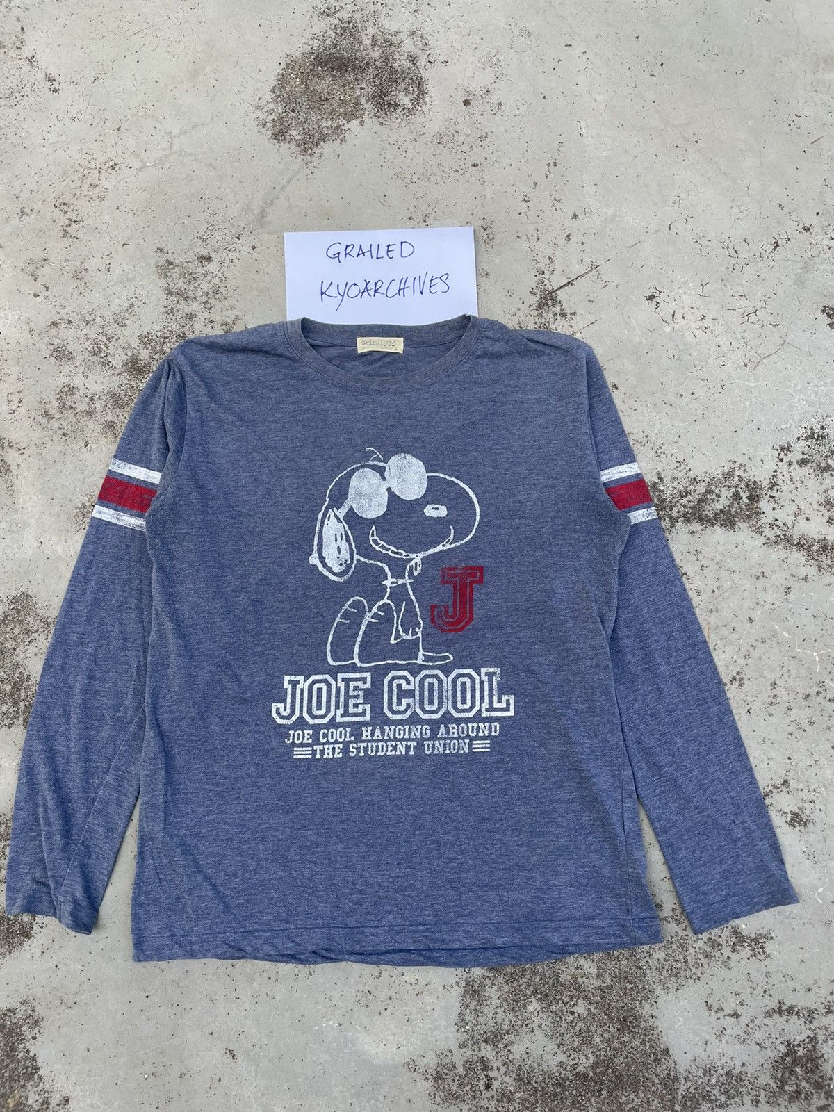 Peanuts JOE COOL SNOOPY LONG SLEEVE Size US L / EU 52-54 / 3 - 2 Thumbnail