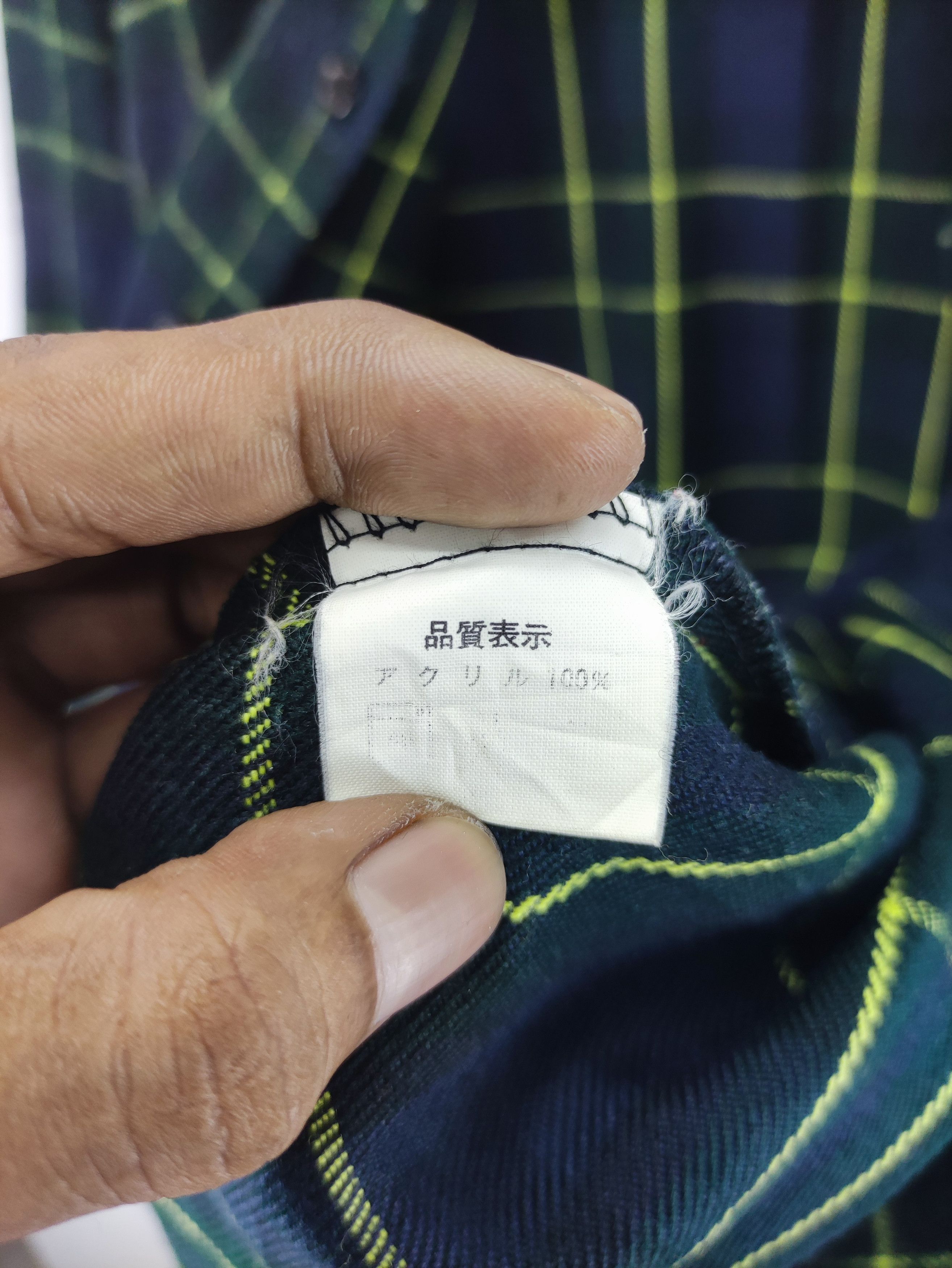 Japanese Brand Vintage Fire Flag Fleece Shirt Button Up Size US L / EU 52-54 / 3 - 4 Thumbnail