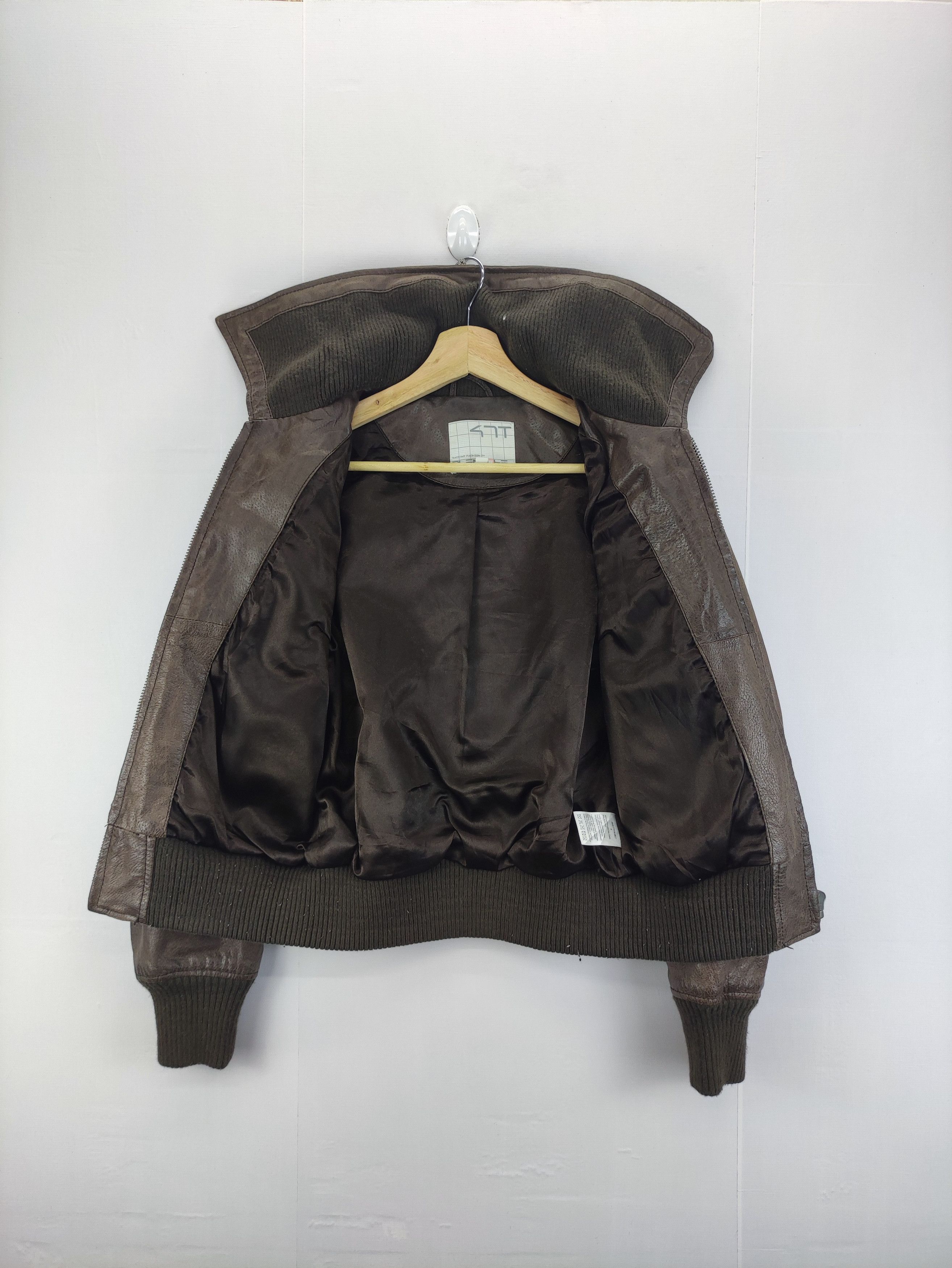 Leather Vintage Leather Jacket Zipper By Blendof Size US S / EU 44-46 / 1 - 5 Thumbnail