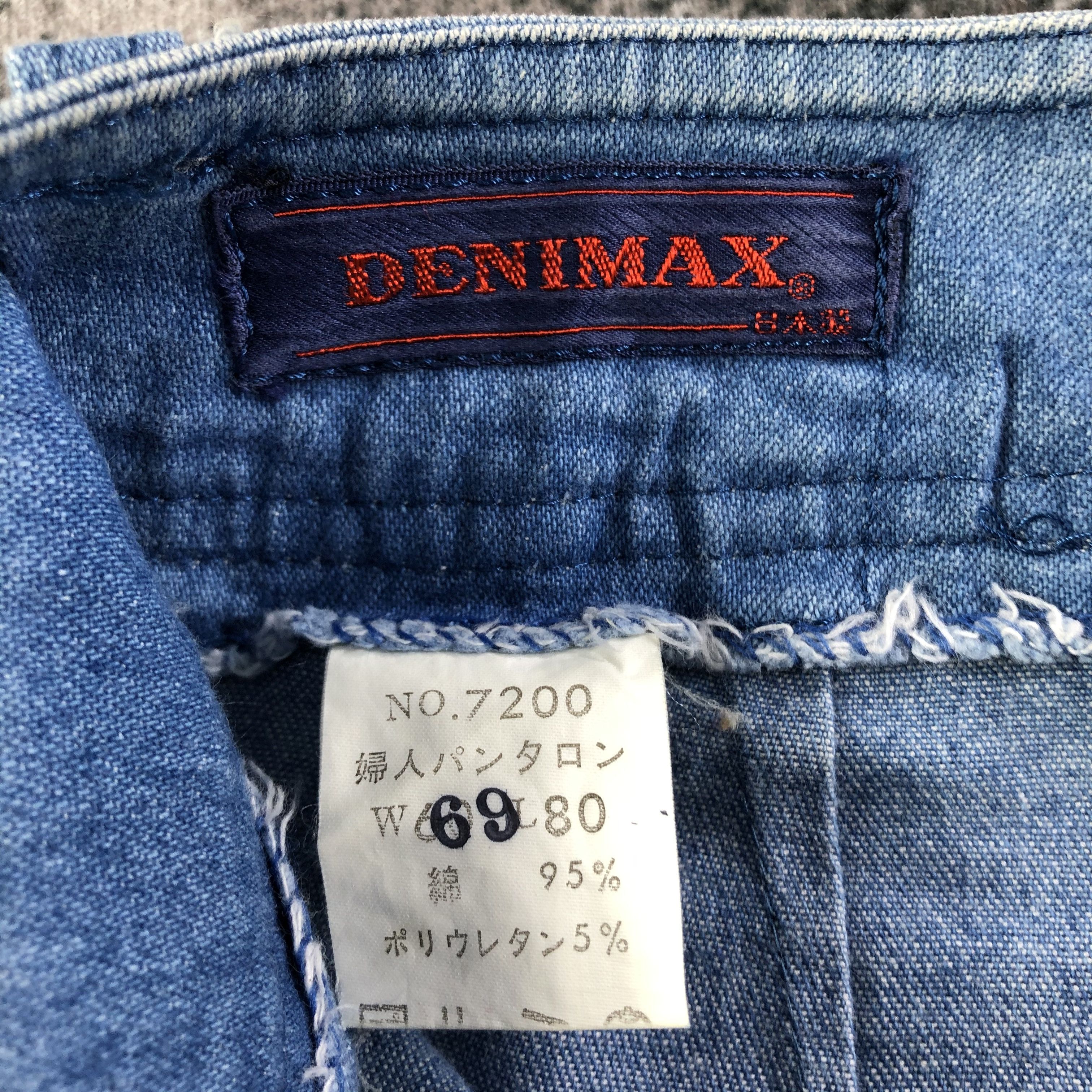 Japanese Brand × Vintage Vintage 80s Japanese Brand Bush Pants Flared Jeans KJ1998 Size US 28 / EU 44 - 9 Thumbnail