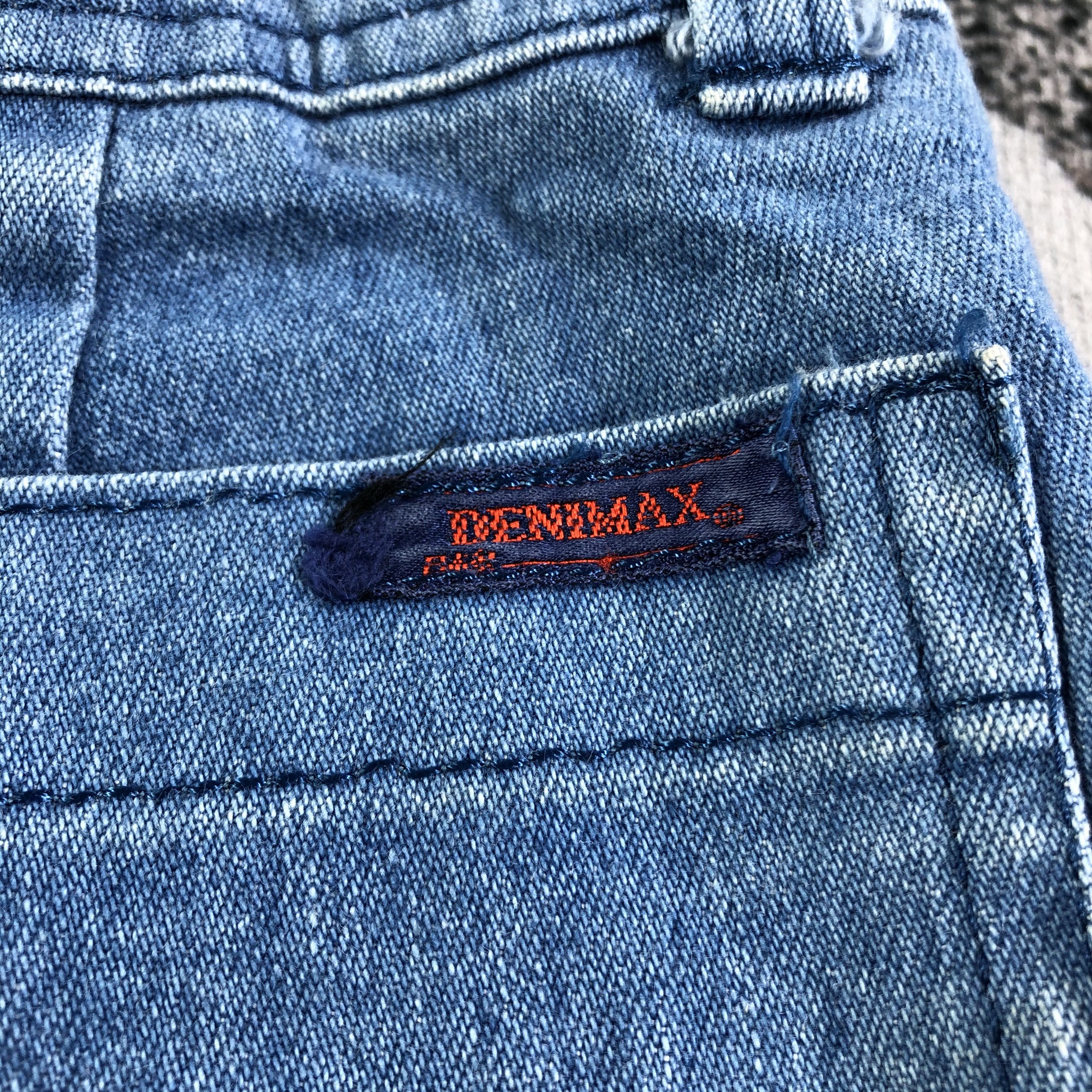 Japanese Brand × Vintage Vintage 80s Japanese Brand Bush Pants Flared Jeans KJ1998 Size US 28 / EU 44 - 5 Thumbnail