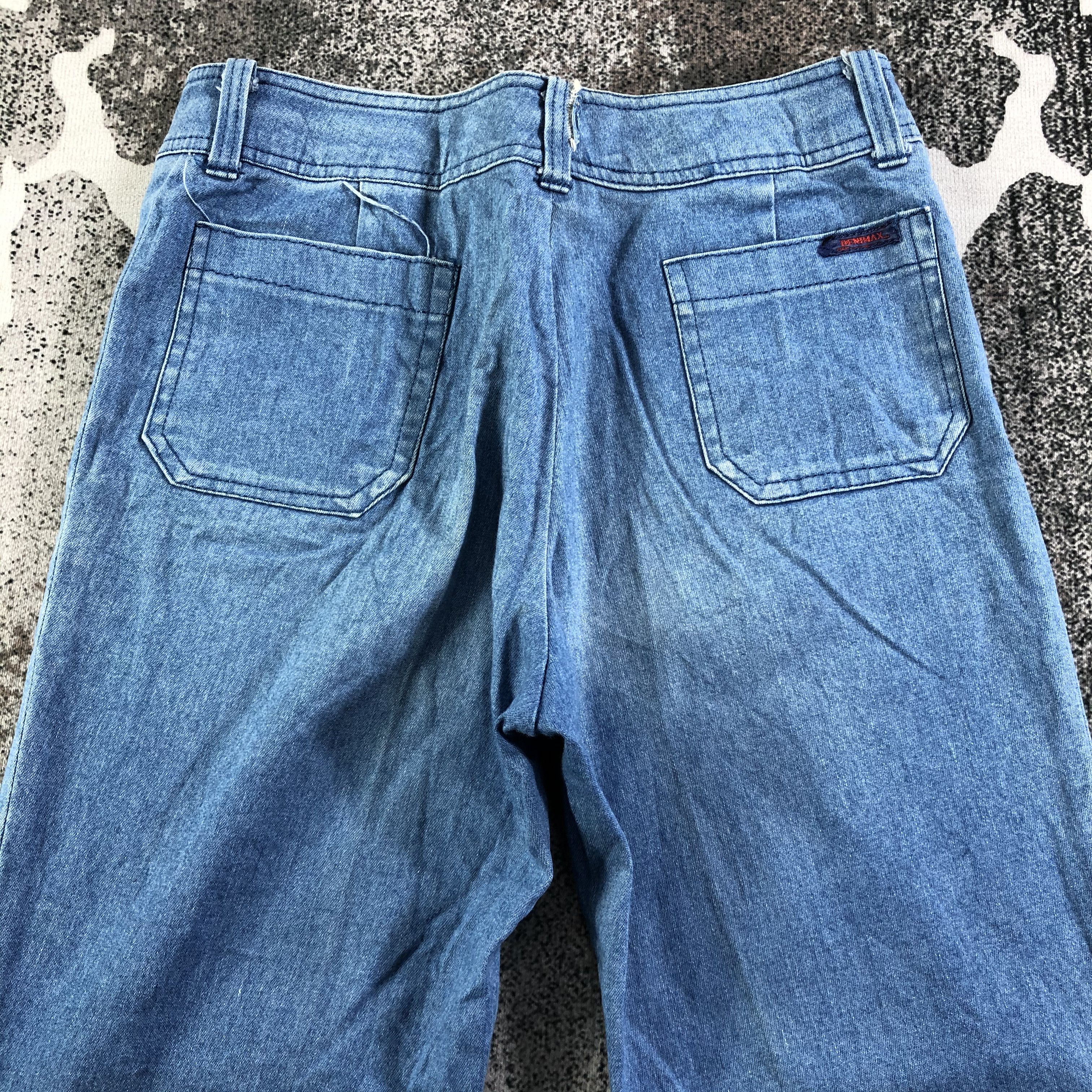 Japanese Brand × Vintage Vintage 80s Japanese Brand Bush Pants Flared Jeans KJ1998 Size US 28 / EU 44 - 4 Thumbnail