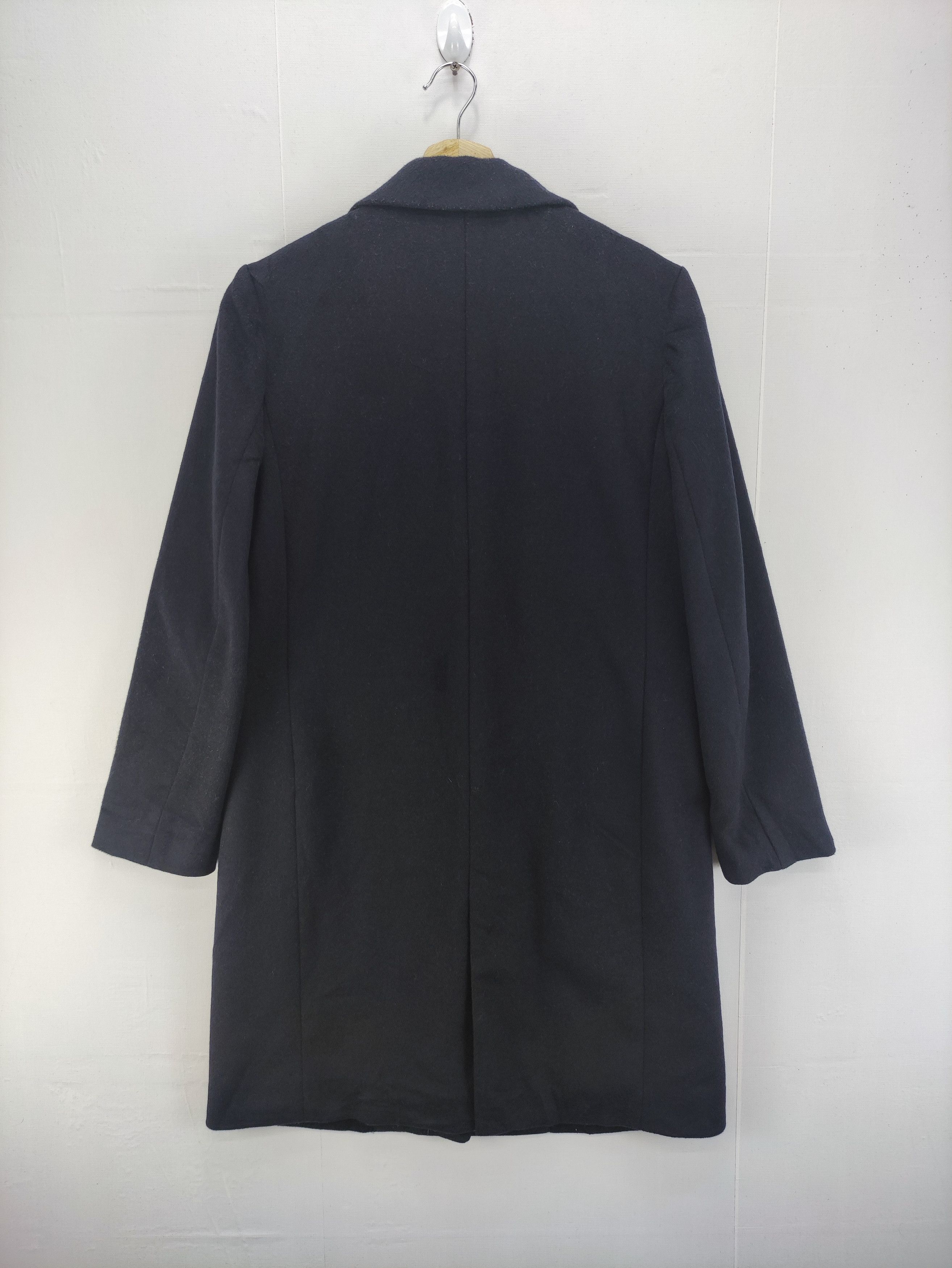 Japanese Brand Vintage Vallombrosa Wool Coat Jacket Size M / US 6-8 / IT 42-44 - 8 Thumbnail