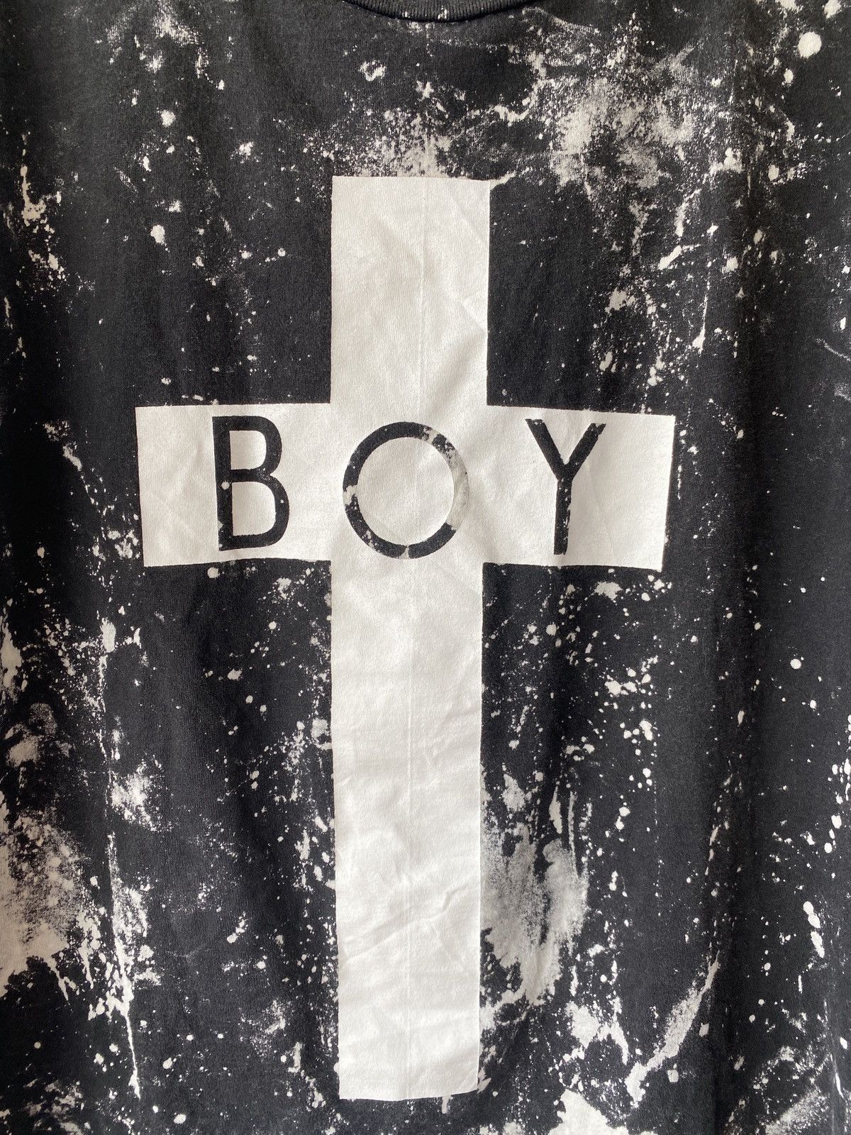 Boy London BOY LONDON CROSS SPLATTERED T SHIRT Size US M / EU 48-50 / 2 - 2 Thumbnail