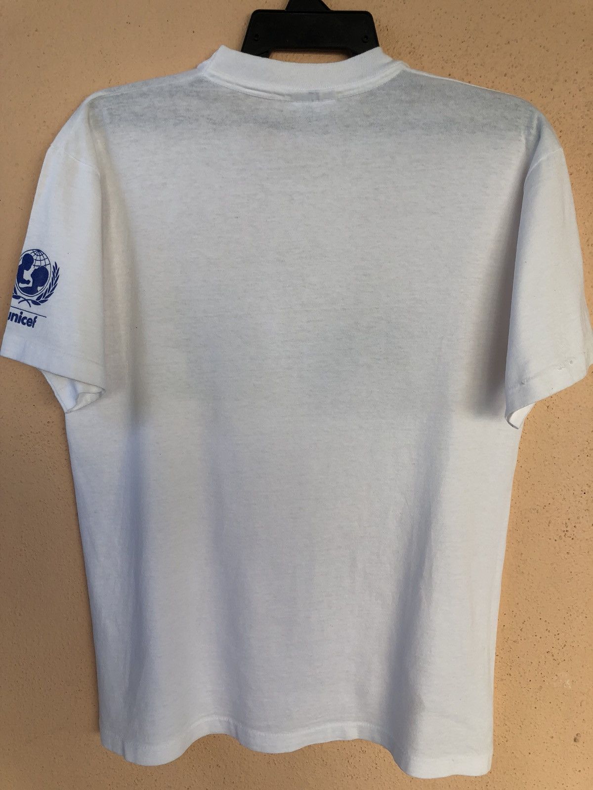 Vintage Vintage 90s UNICEF Souviner Rare T Shirt Size US M / EU 48-50 / 2 - 8 Thumbnail