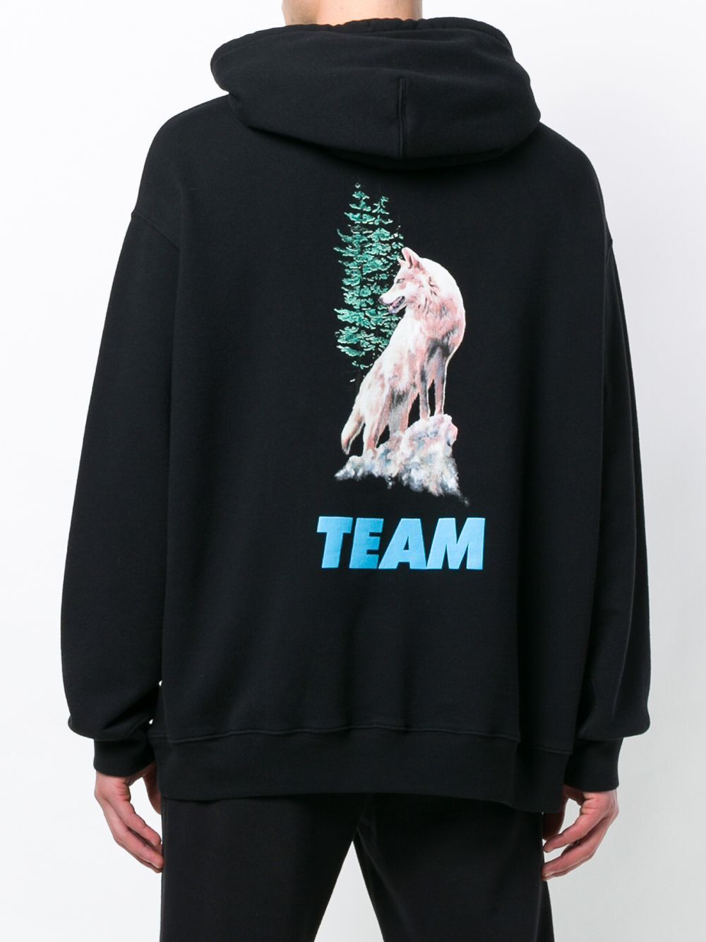 Marcelo Burlon 🔥75% OFF🔥 [SALE] Marcelo Burlon Black Team Print Hoodie Size US XS / EU 42 / 0 - 3 Thumbnail
