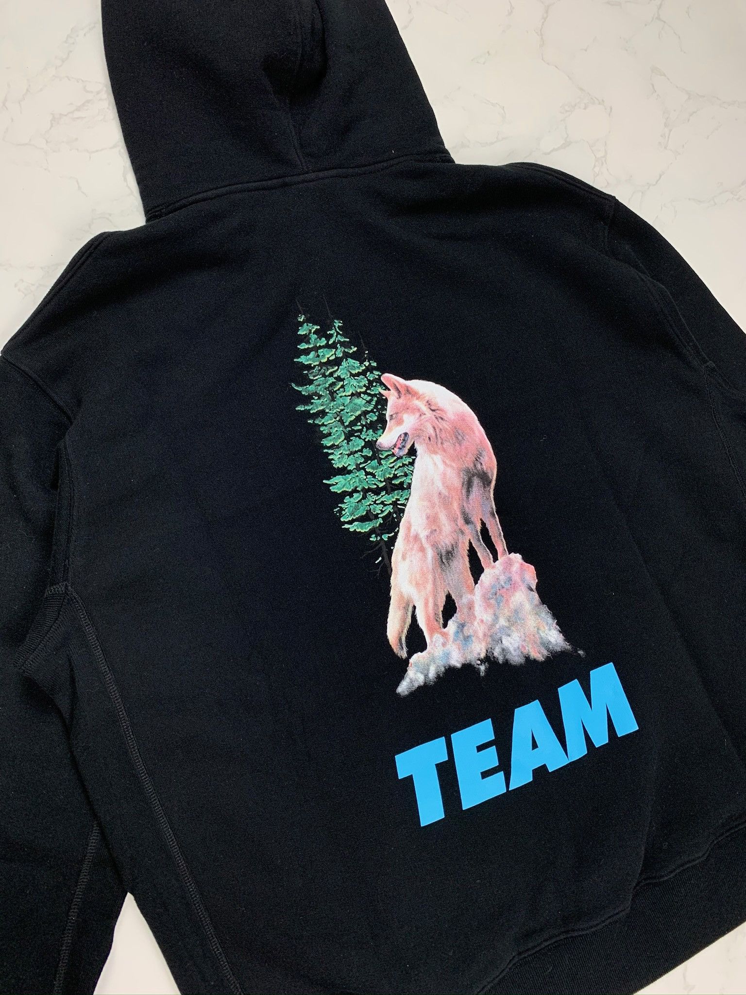 Marcelo Burlon 🔥75% OFF🔥 [SALE] Marcelo Burlon Black Team Print Hoodie Size US XS / EU 42 / 0 - 15 Thumbnail
