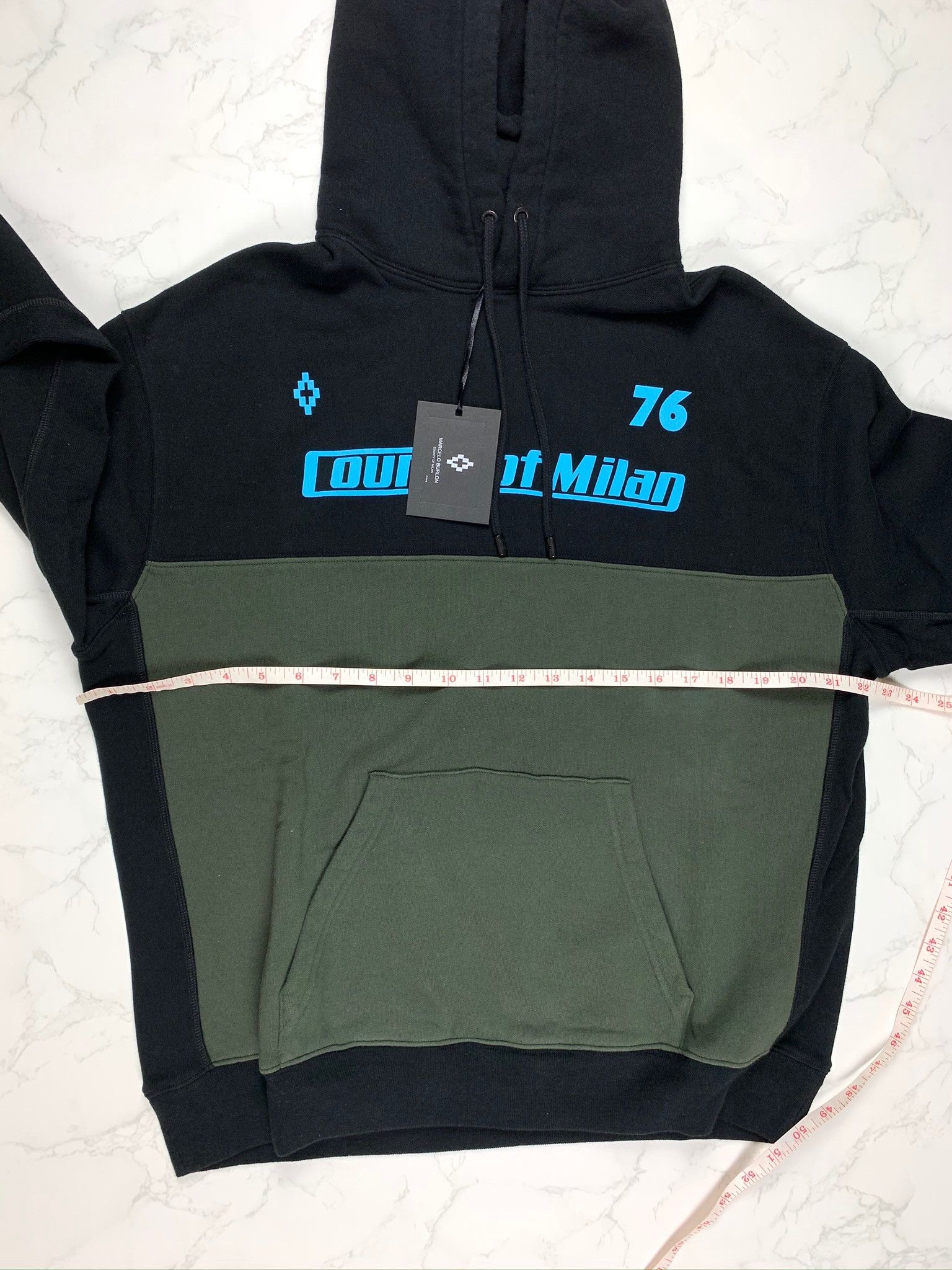 Marcelo Burlon 🔥75% OFF🔥 [SALE] Marcelo Burlon Black Team Print Hoodie Size US XS / EU 42 / 0 - 5 Thumbnail