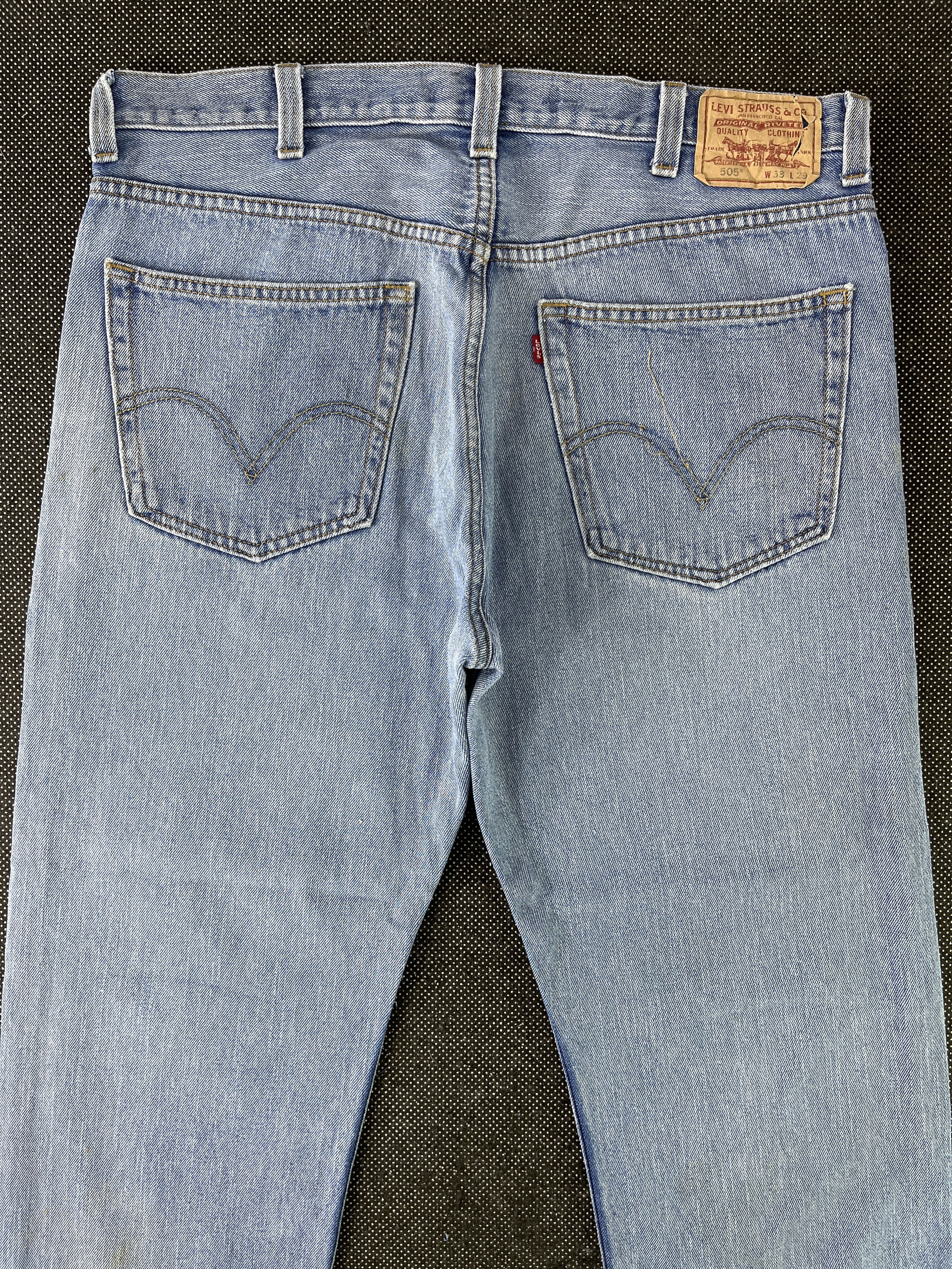 Levi's Vintage Levi's 505 Jeans 40x29 Denim - J317 Size US 40 / EU 56 - 4 Thumbnail