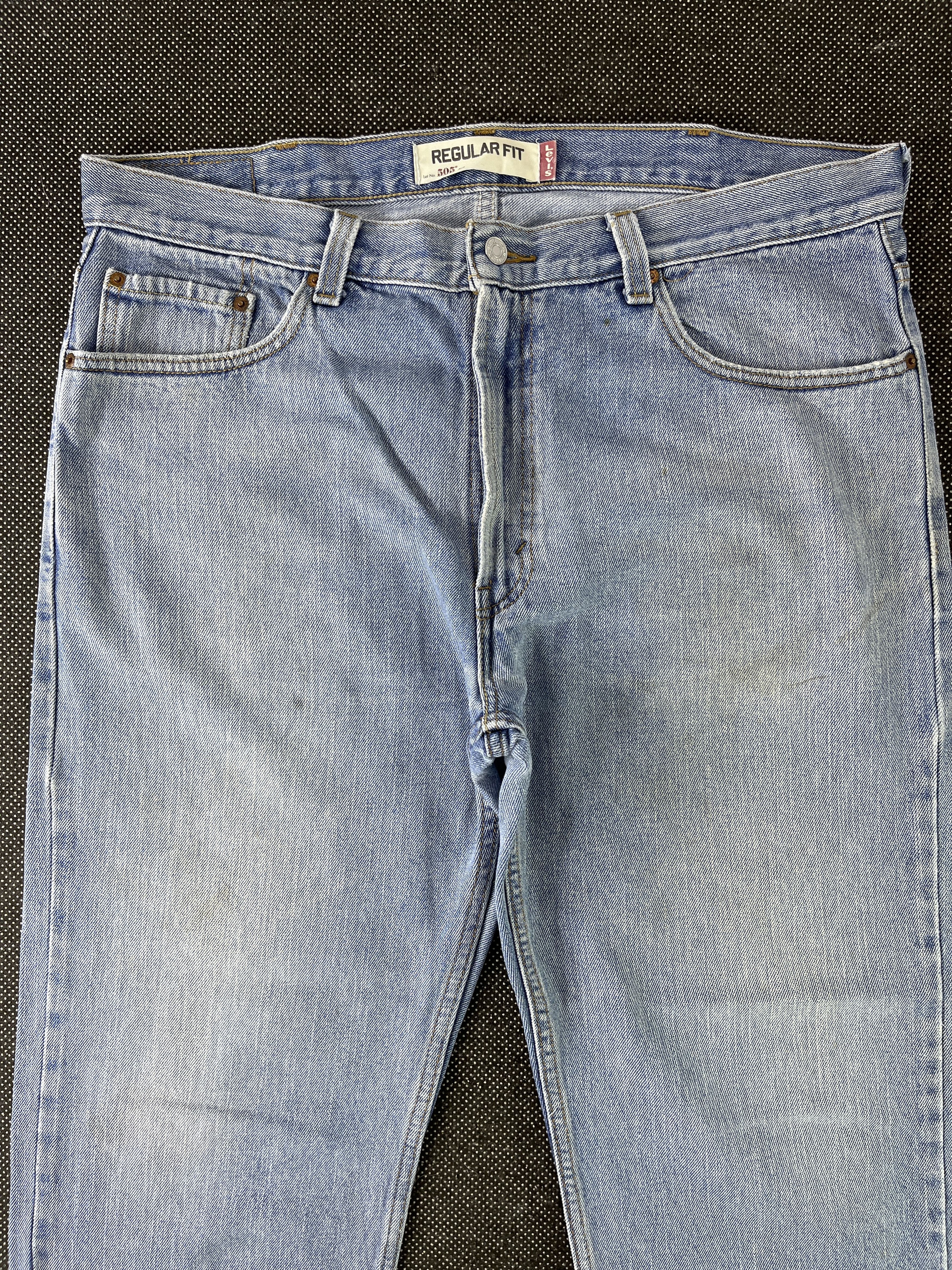 Levi's Vintage Levi's 505 Jeans 40x29 Denim - J317 Size US 40 / EU 56 - 3 Thumbnail