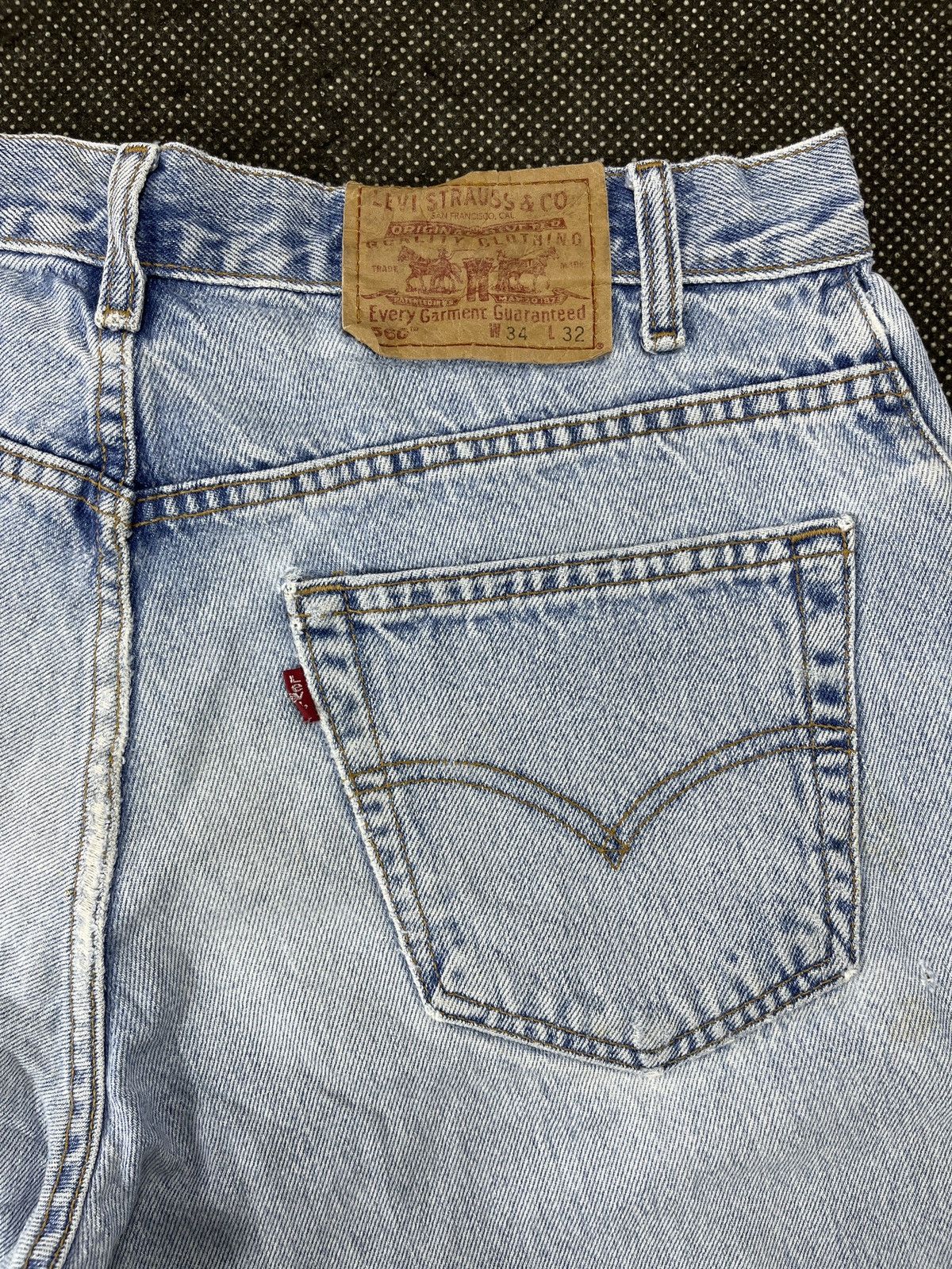 Levi's Vintage Levi's 560 Stone Wash Jeans - J733 Size US 34 / EU 50 - 10 Thumbnail