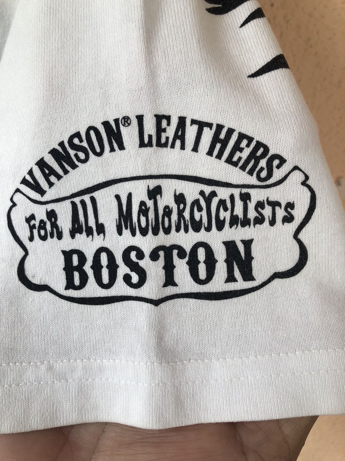 Other VANSON LEATHERS Skull Wings Motorcycle Tee Size US L / EU 52-54 / 3 - 11 Thumbnail