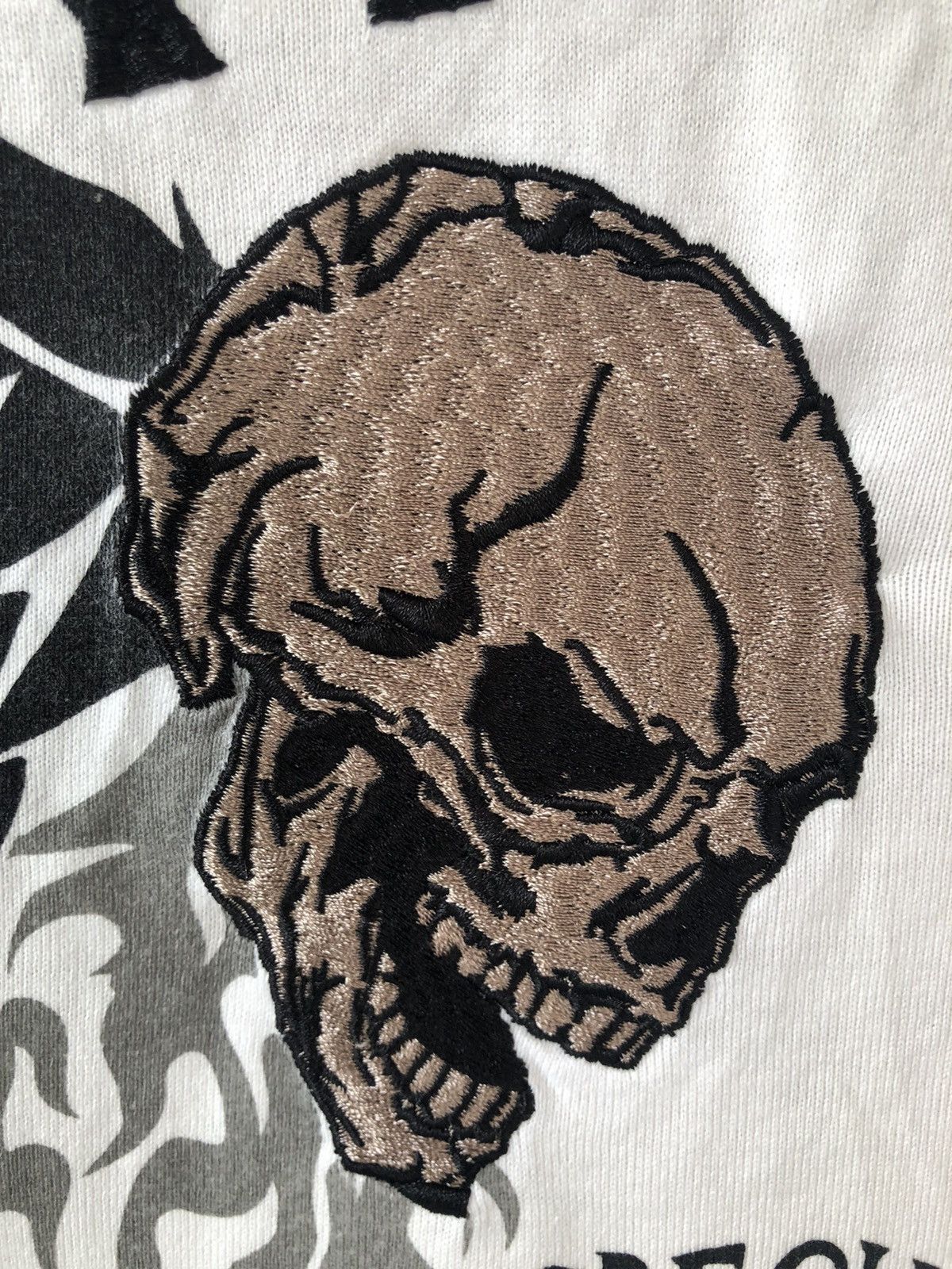 Other VANSON LEATHERS Skull Wings Motorcycle Tee Size US L / EU 52-54 / 3 - 5 Thumbnail
