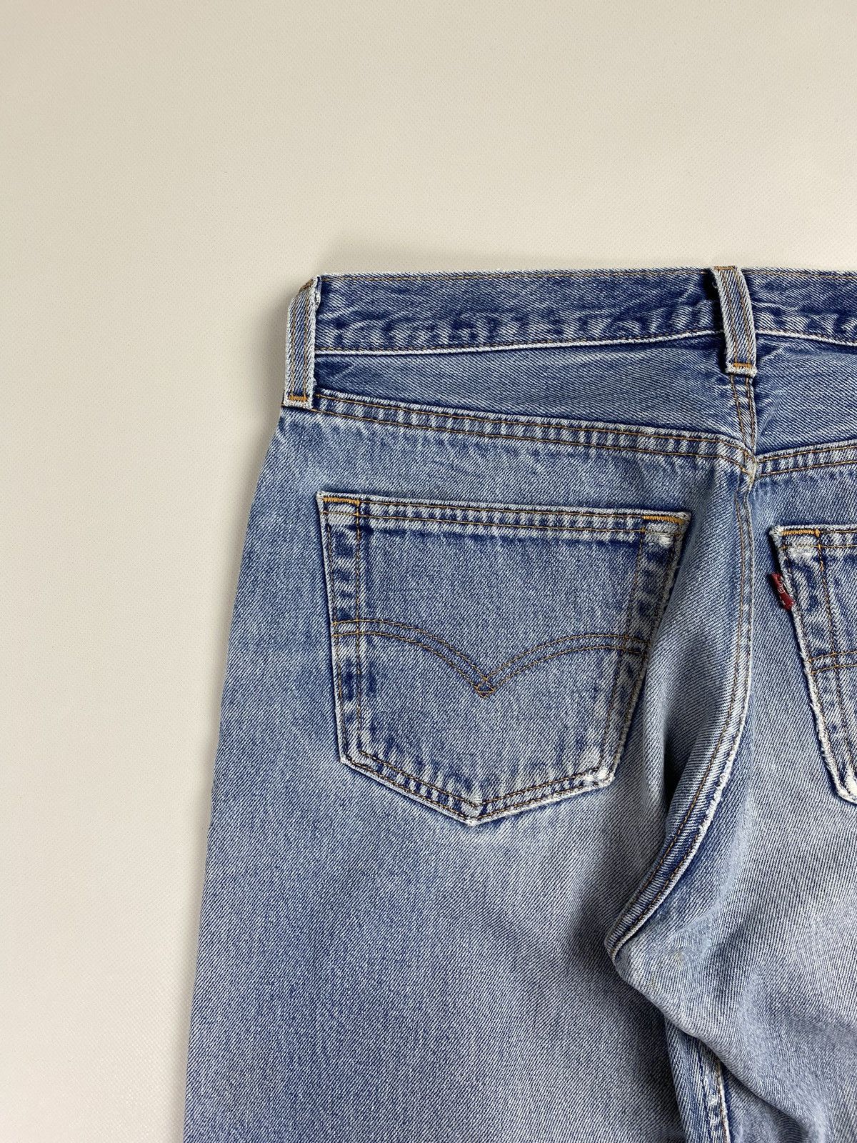 Levi's VTG 90s Levis 501 light blue washed denim jeans Size US 30 / EU 46 - 22 Thumbnail