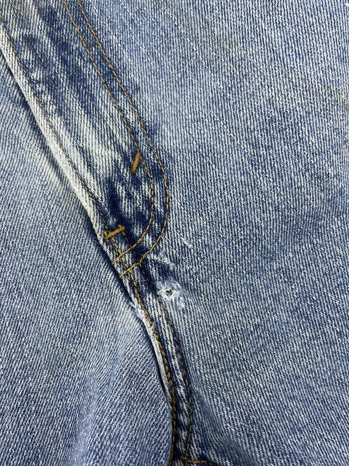 Levi's Vintage Levis 516 Stone Wash Jeans - J066 Size US 37 - 9 Thumbnail