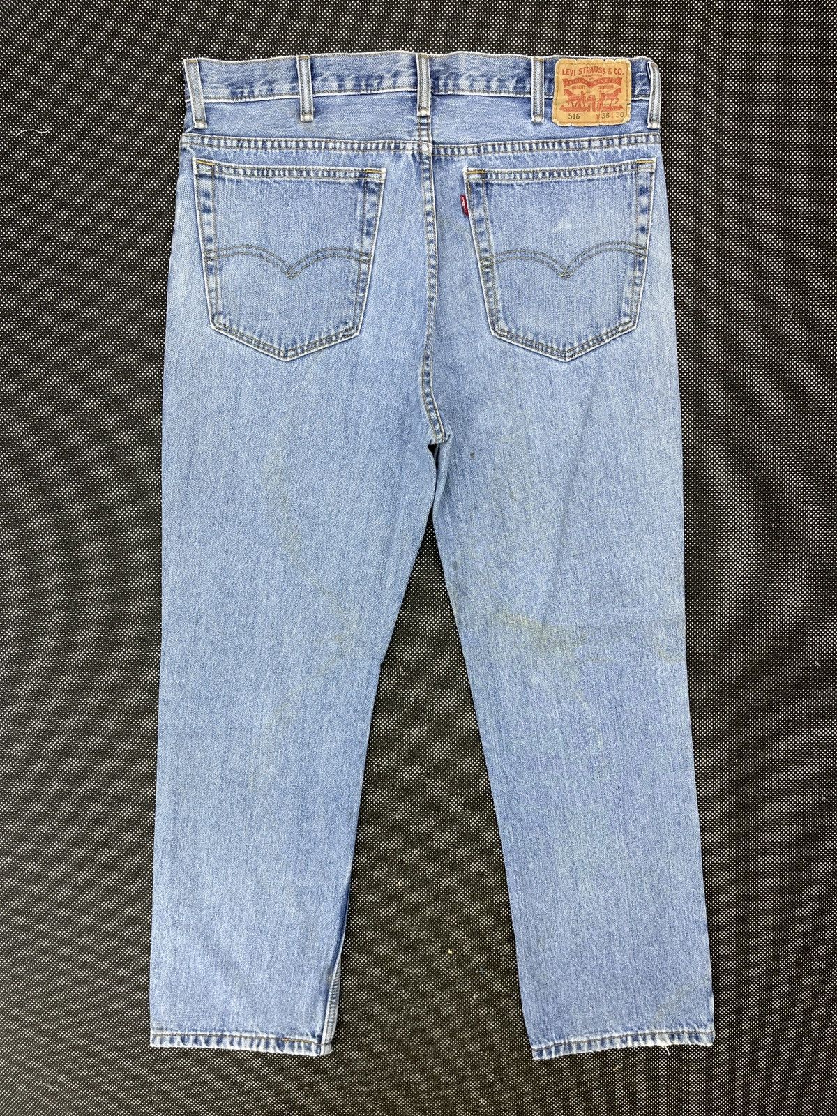 Levi's Vintage Levis 516 Stone Wash Jeans - J066 Size US 37 - 2 Thumbnail