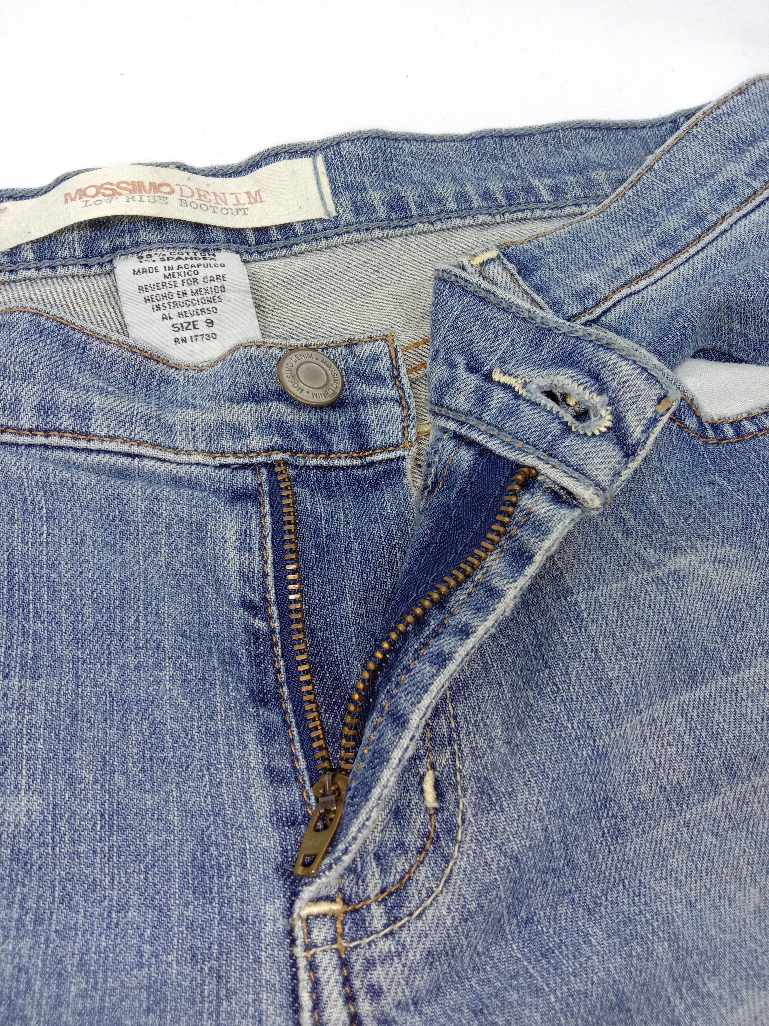 Japanese Brand Vintage Mossimo Light Wash Bell Bottom Denim Size 32" / US 10 / IT 46 - 9 Thumbnail