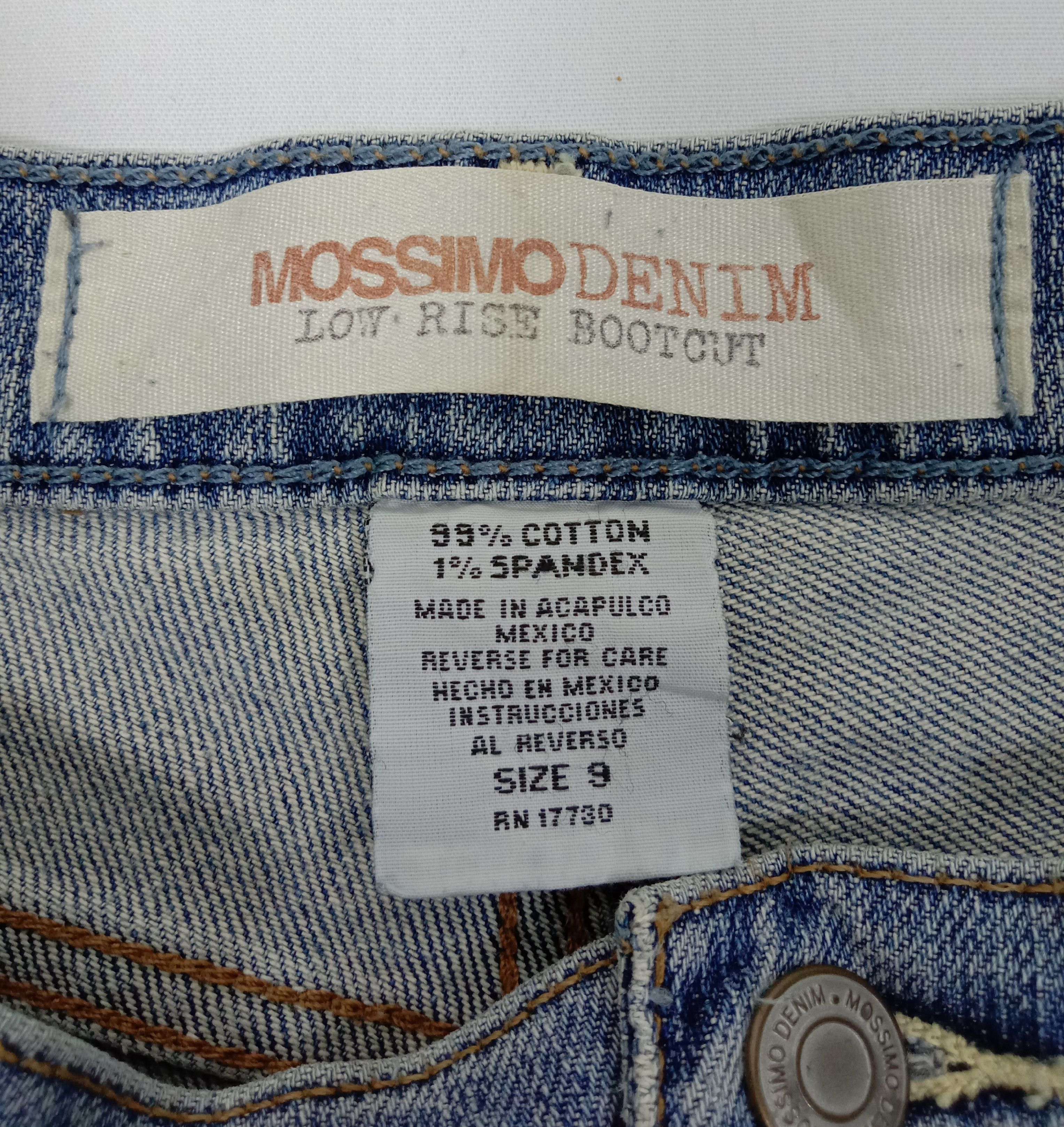 Japanese Brand Vintage Mossimo Light Wash Bell Bottom Denim Size 32" / US 10 / IT 46 - 14 Thumbnail