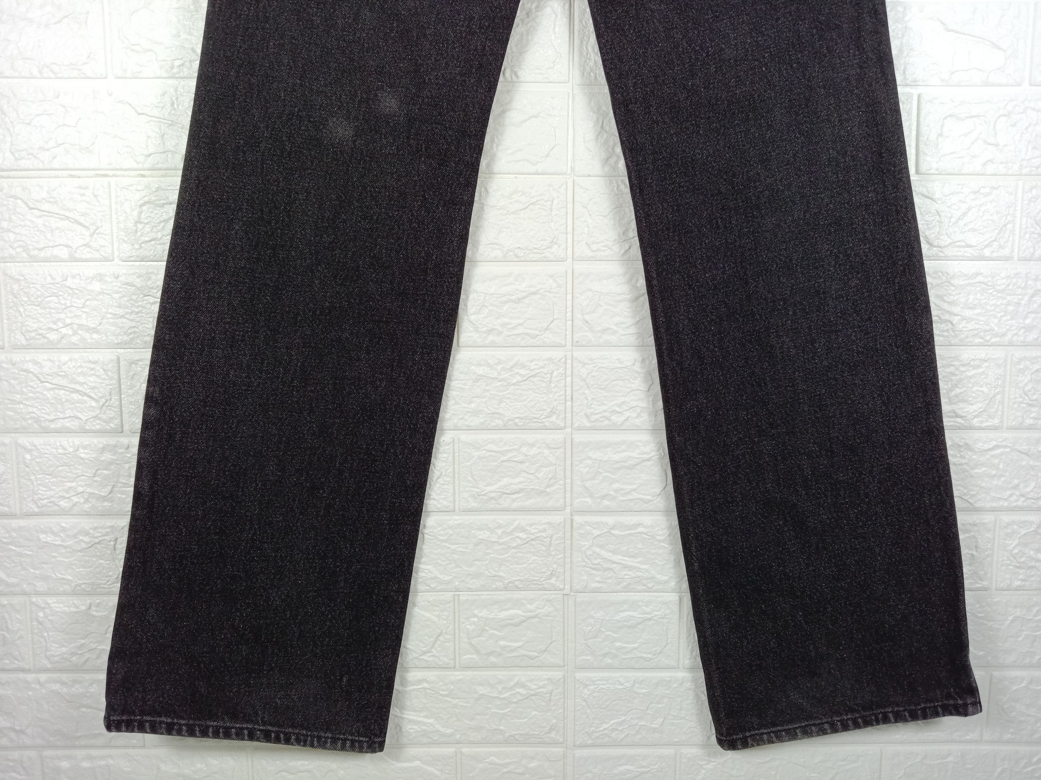 Edwin Vintage Edwin Super Black Flare Jeans Bootcut Denim Size 30" / US 8 / IT 44 - 8 Thumbnail