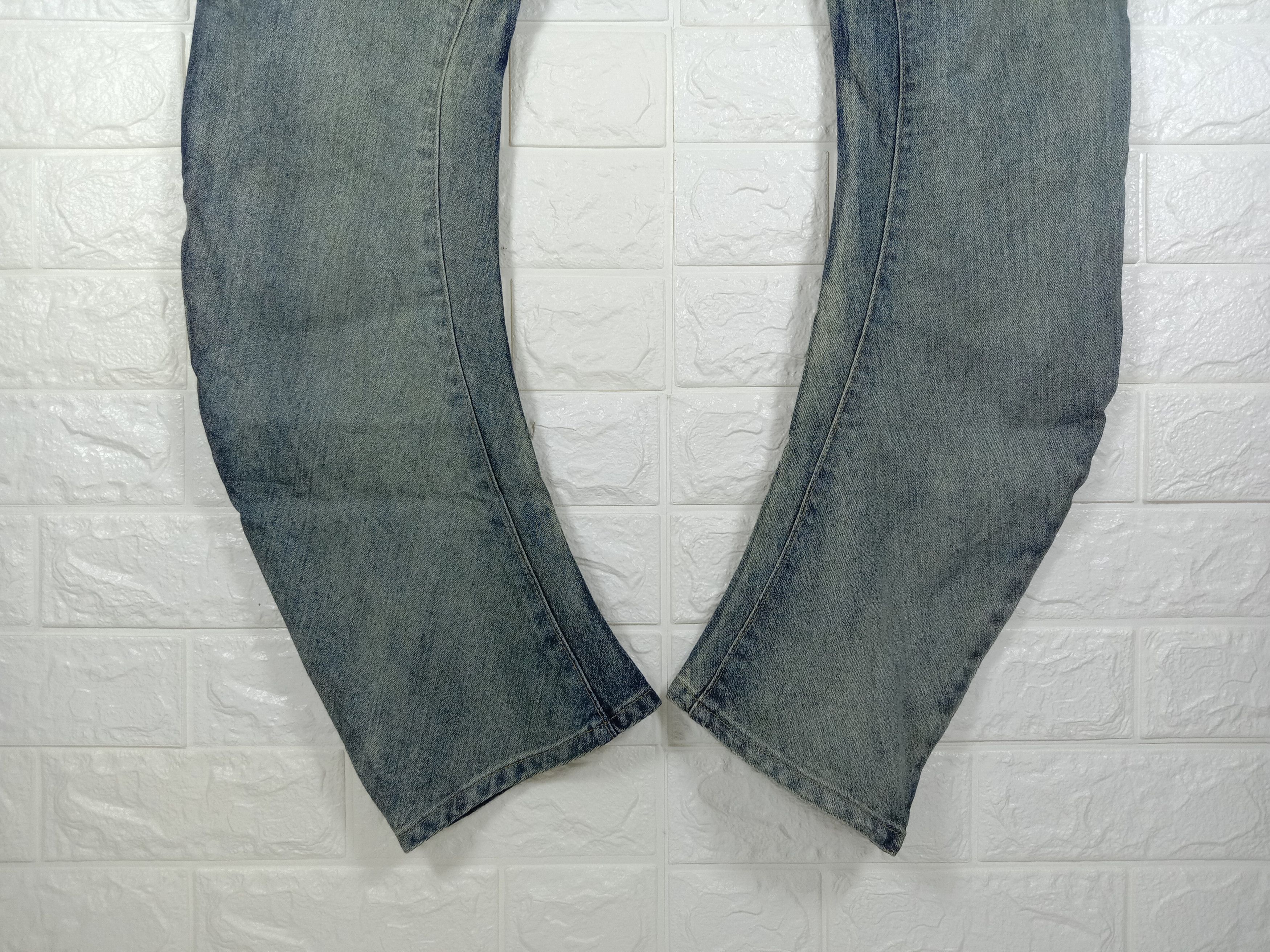 PPFM Vintage PPFM Multi Pocket Banana Curve Washed Jeans Size US 32 / EU 48 - 8 Thumbnail