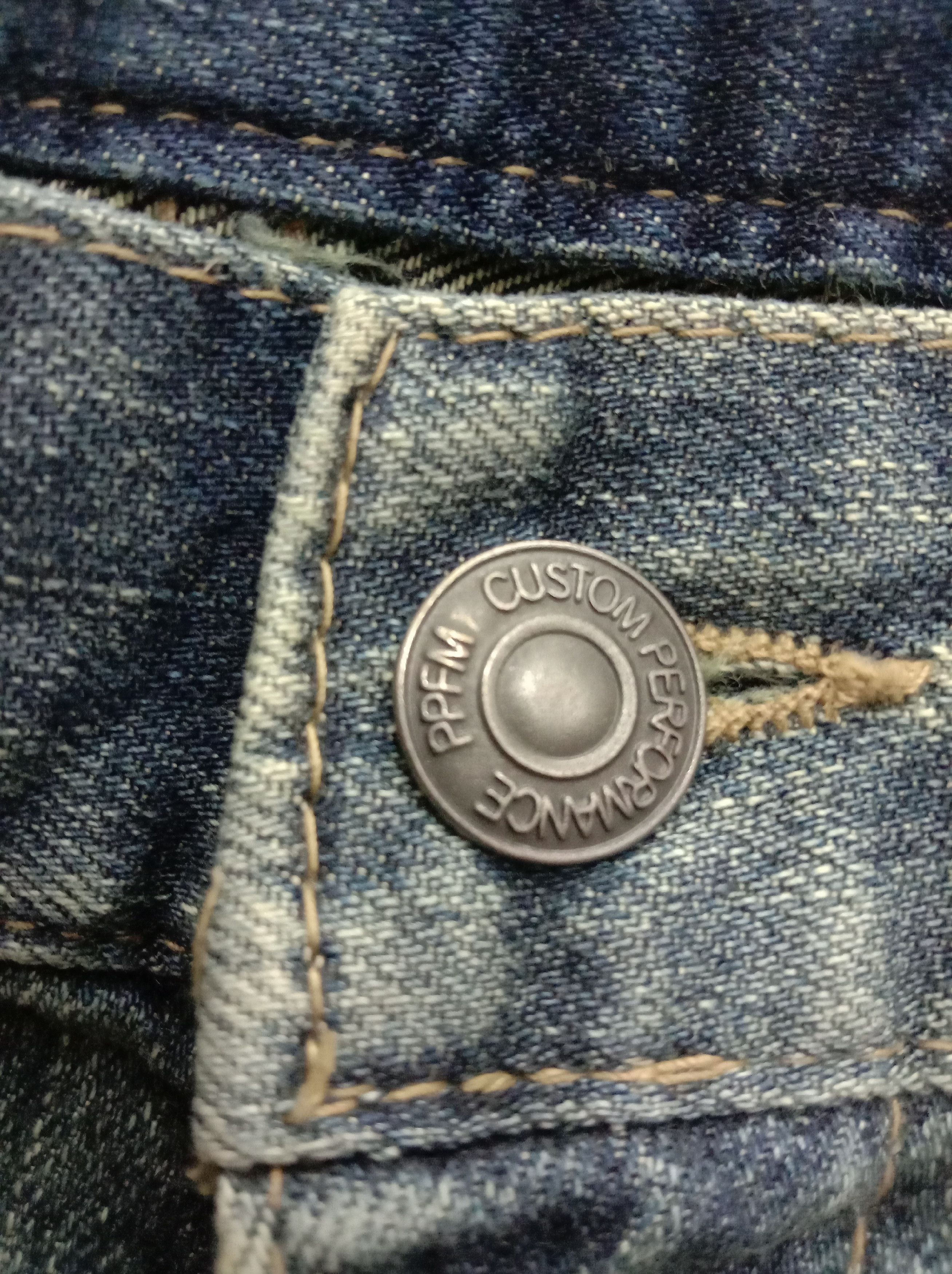 PPFM Vintage PPFM Multi Pocket Banana Curve Washed Jeans Size US 32 / EU 48 - 14 Thumbnail
