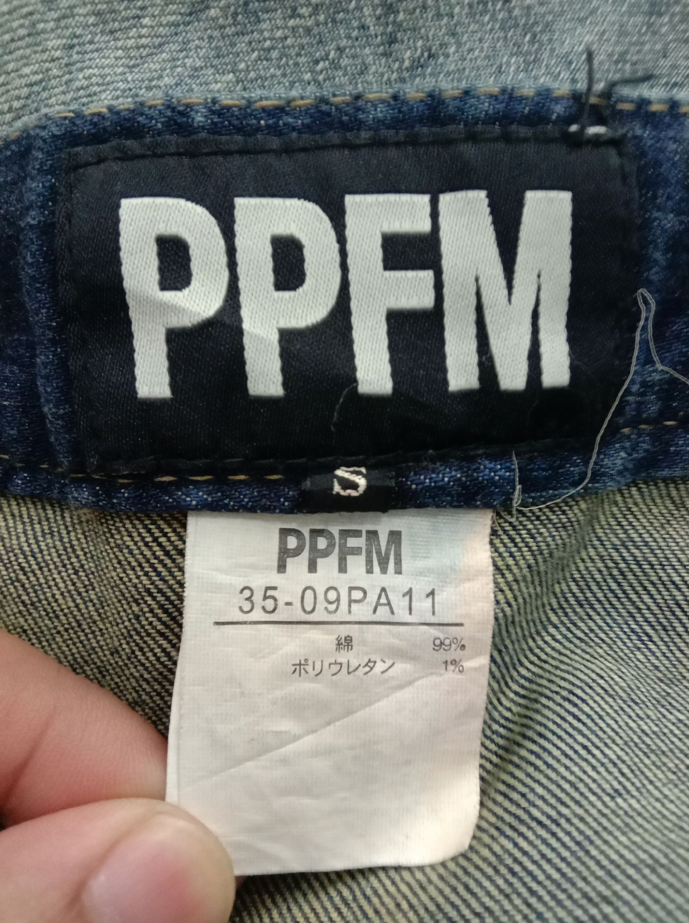 PPFM Vintage PPFM Multi Pocket Banana Curve Washed Jeans Size US 32 / EU 48 - 16 Thumbnail