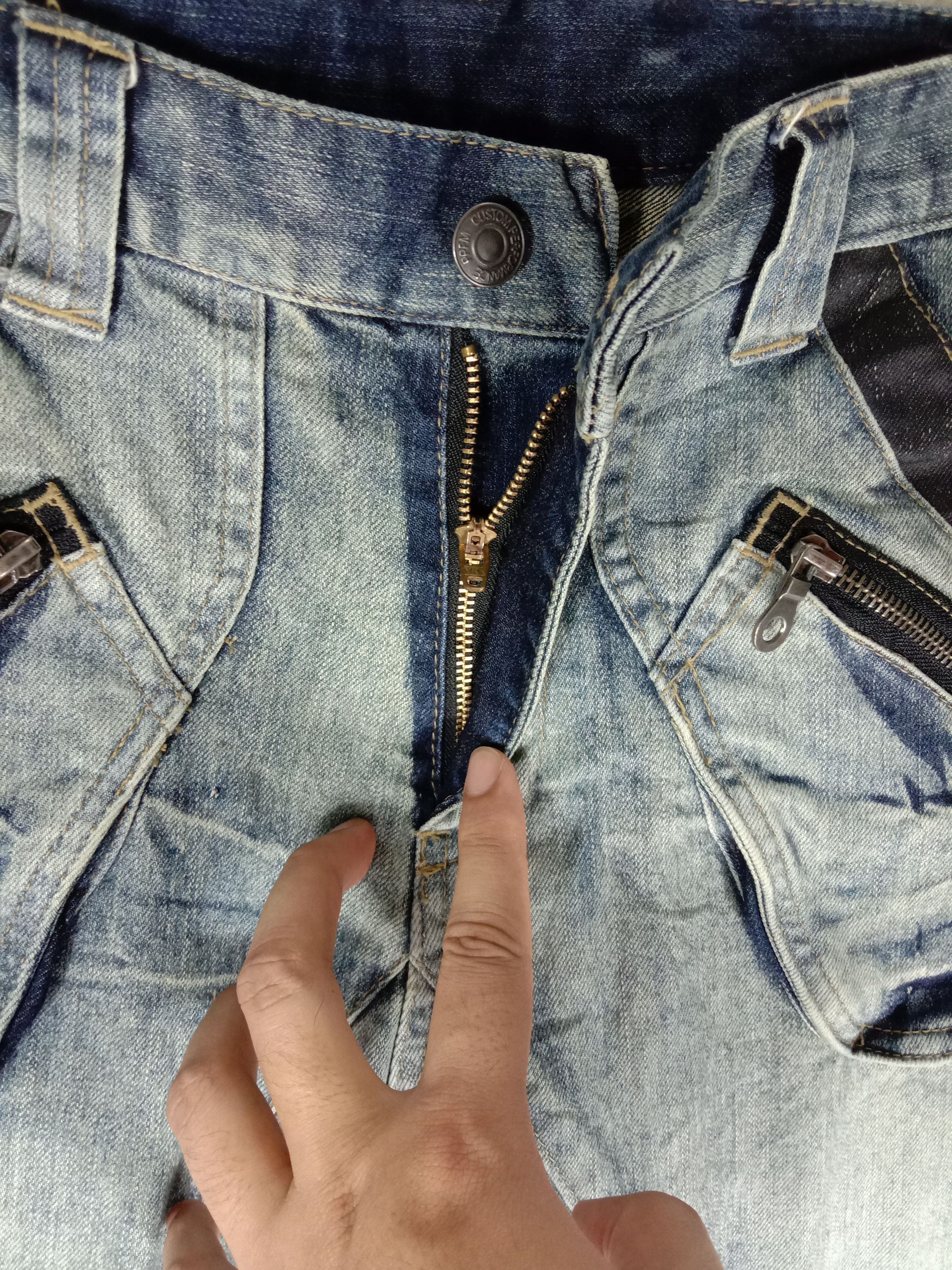 PPFM Vintage PPFM Multi Pocket Banana Curve Washed Jeans Size US 32 / EU 48 - 11 Thumbnail